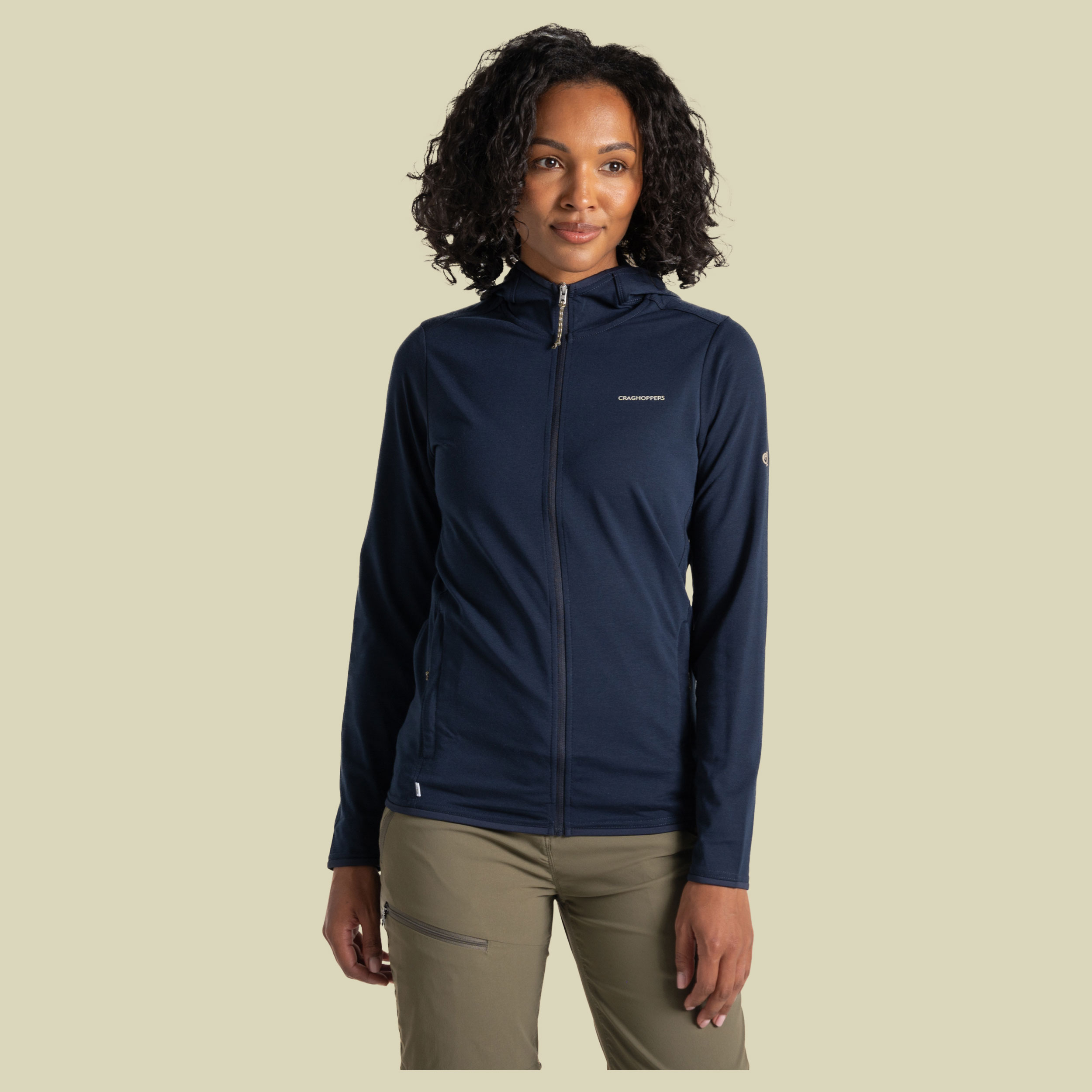 NosiLife Afia Hooded Jacket Women 44 blau -blue navy (UK 18)