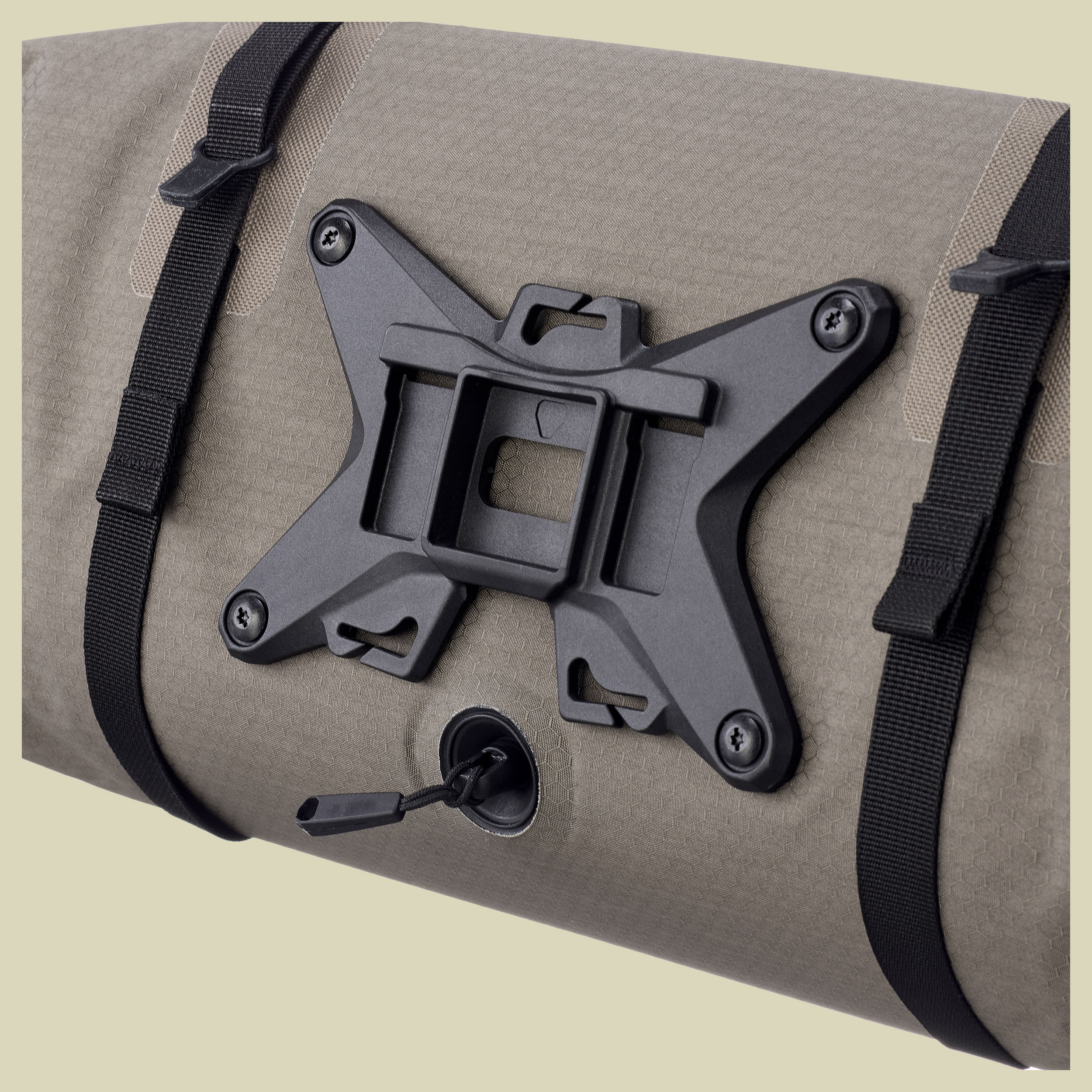 Handlebar-Pack Flex 9L beige - dark sand