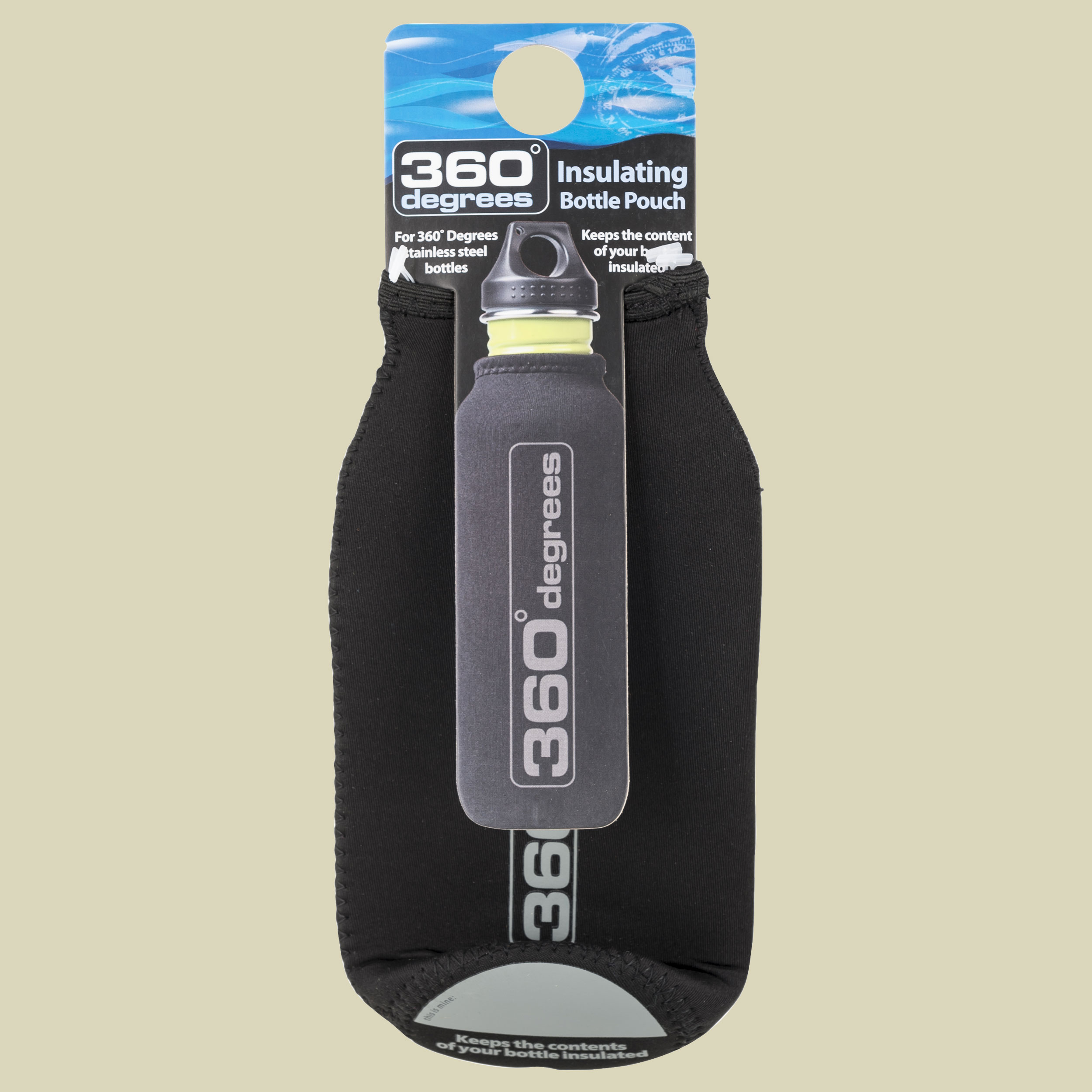 Neoprene Pouch Volumen 1000 Farbe black