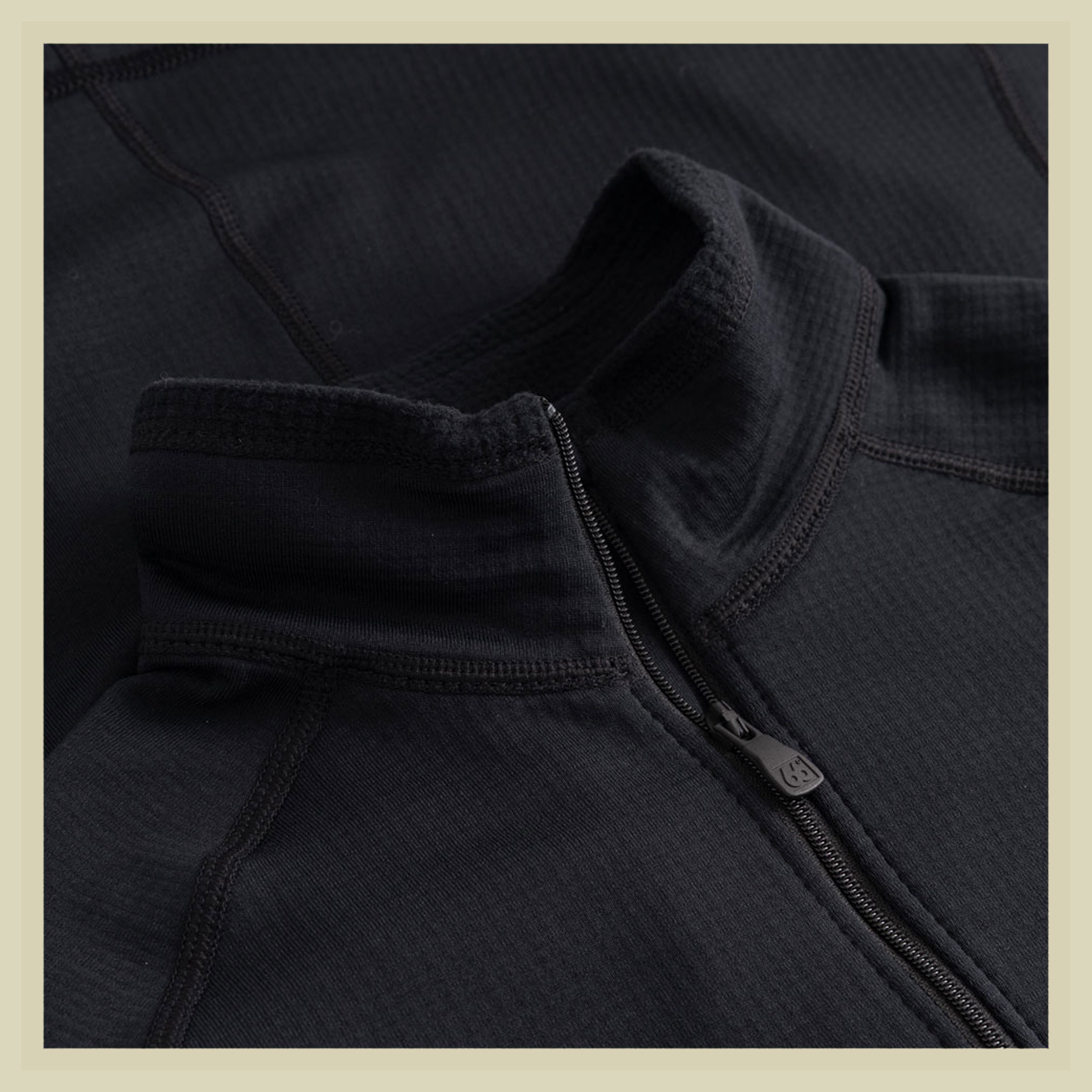 Grettir Women´s Zip Neck XL schwarz - black