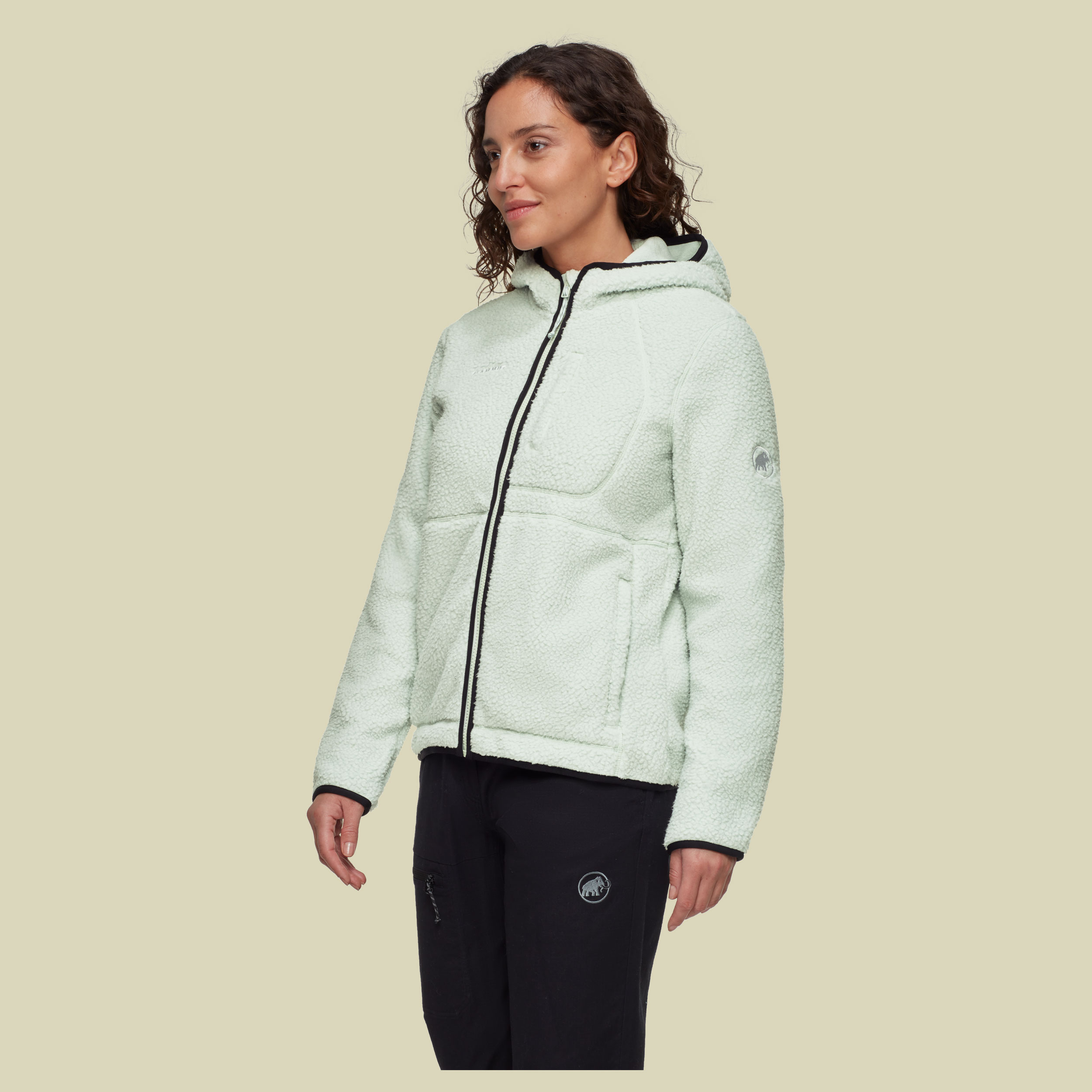 Falera Pro ML Hooded Jacket Women XS weiß - silver sage
