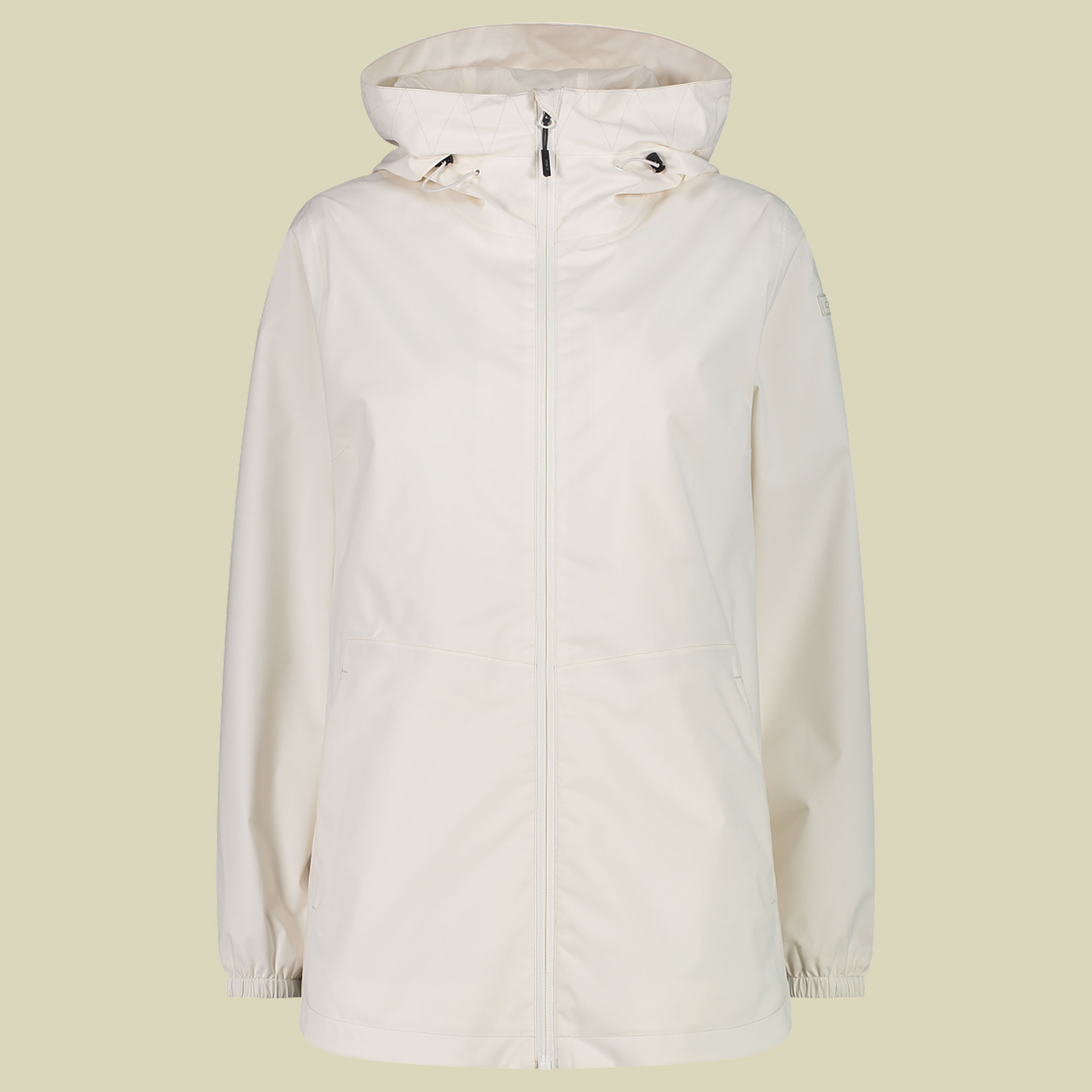 Woman Jacket Fix Hood 34Z5426 40 weiß - A145 offwhite