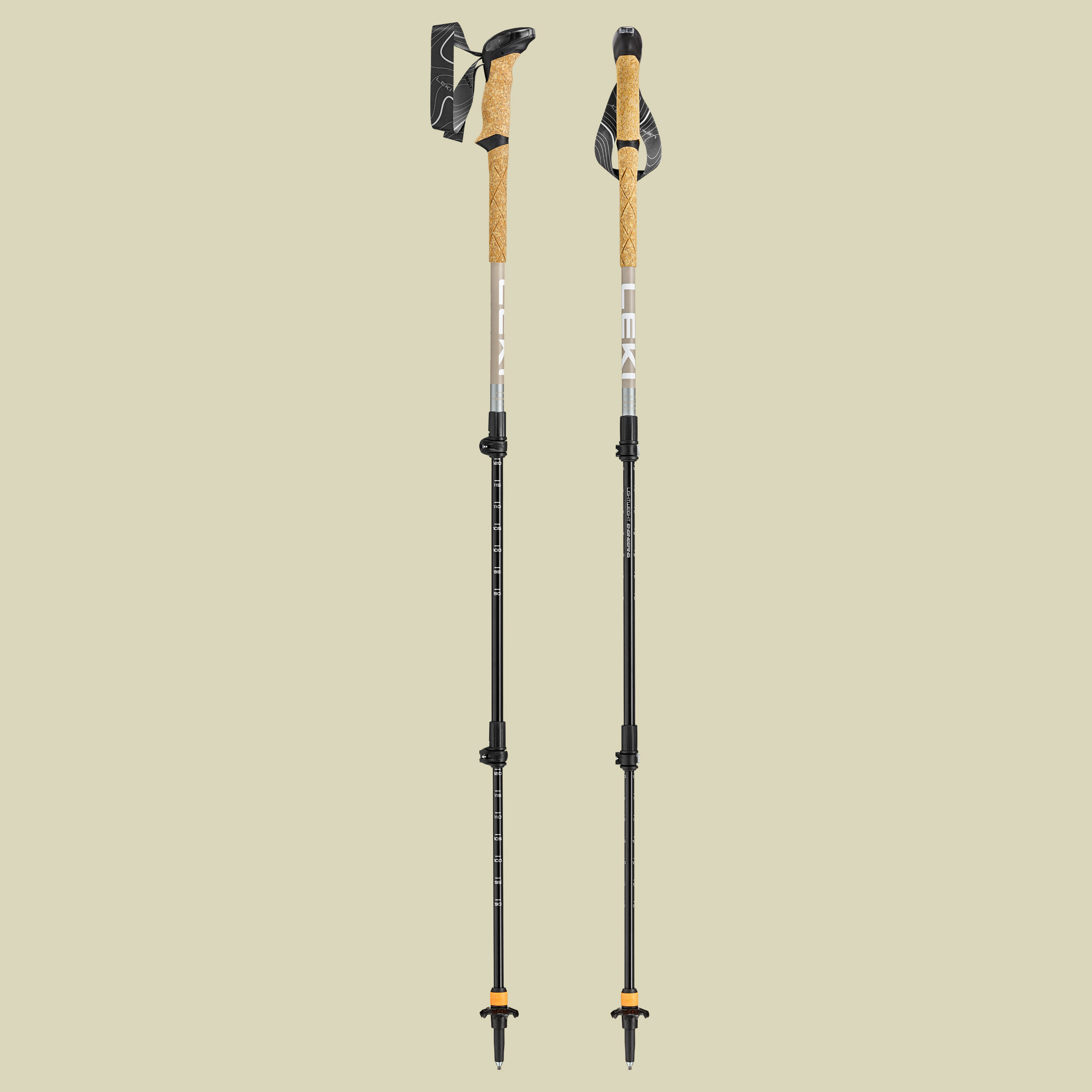 Makalu Lite AS Compact Länge 90 - 125 cm Farbe pale clay light-white-silver