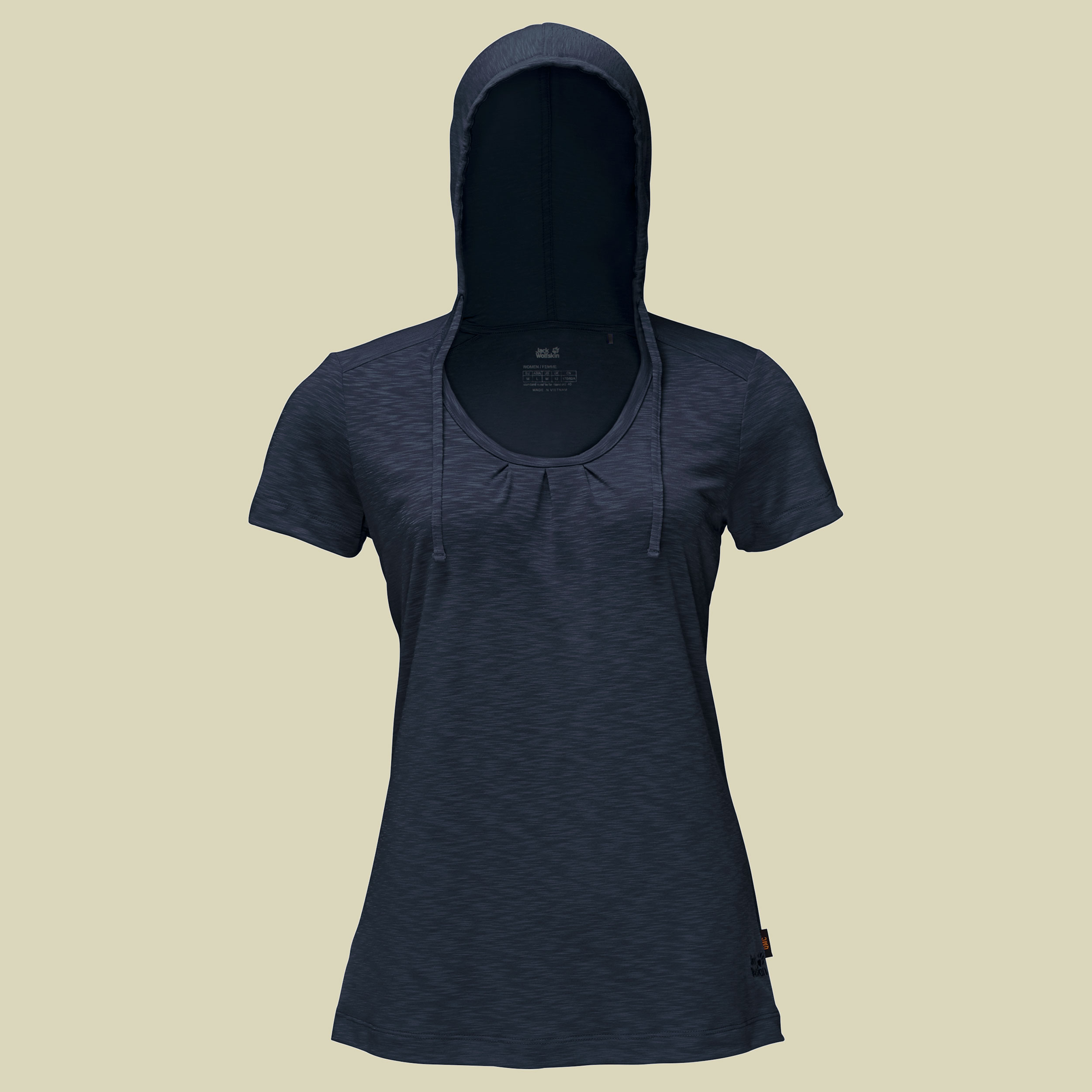 Travel Hoody T Women Größe S Farbe midnight blue
