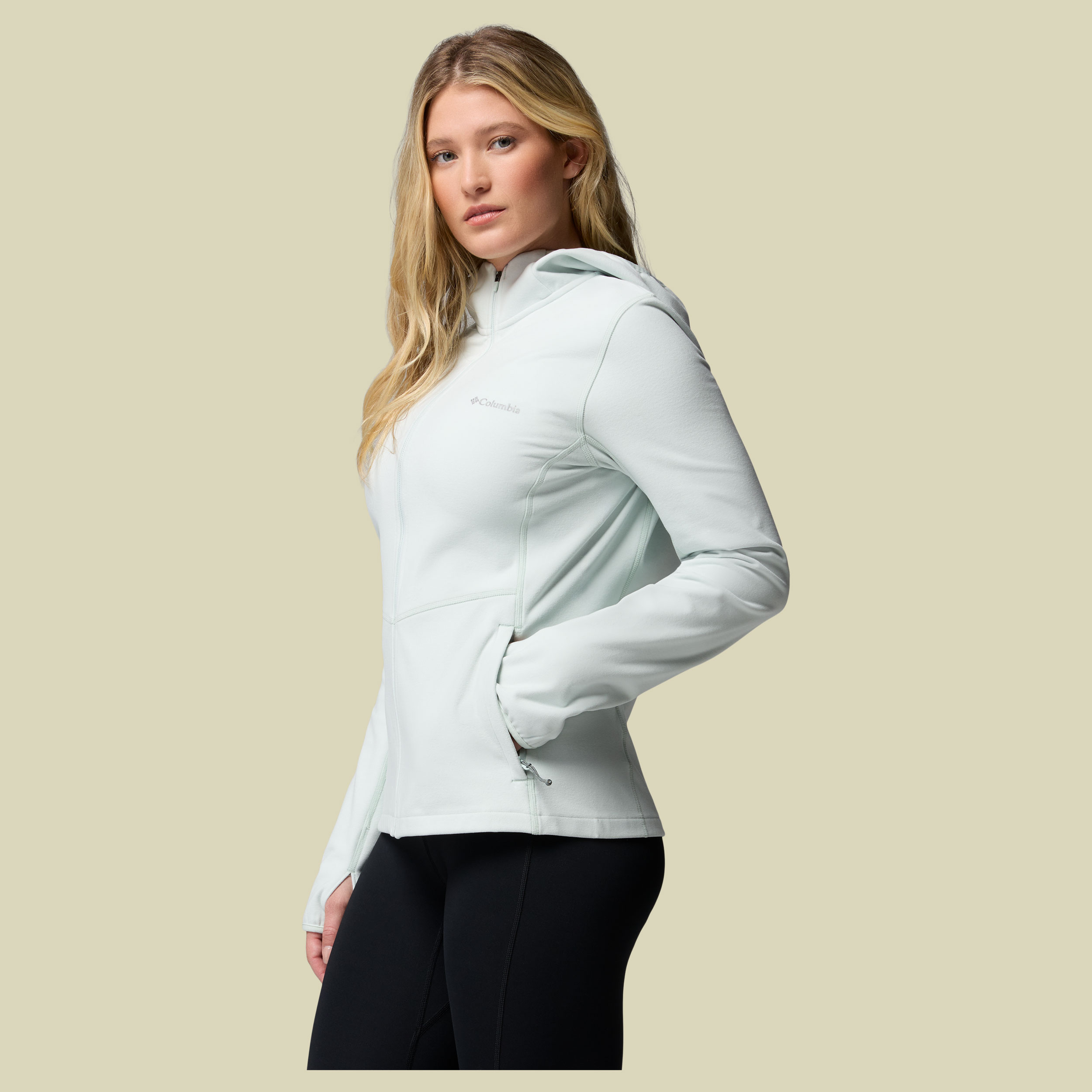 Star Valley Hooded Full Zip Women XL grün - tea light