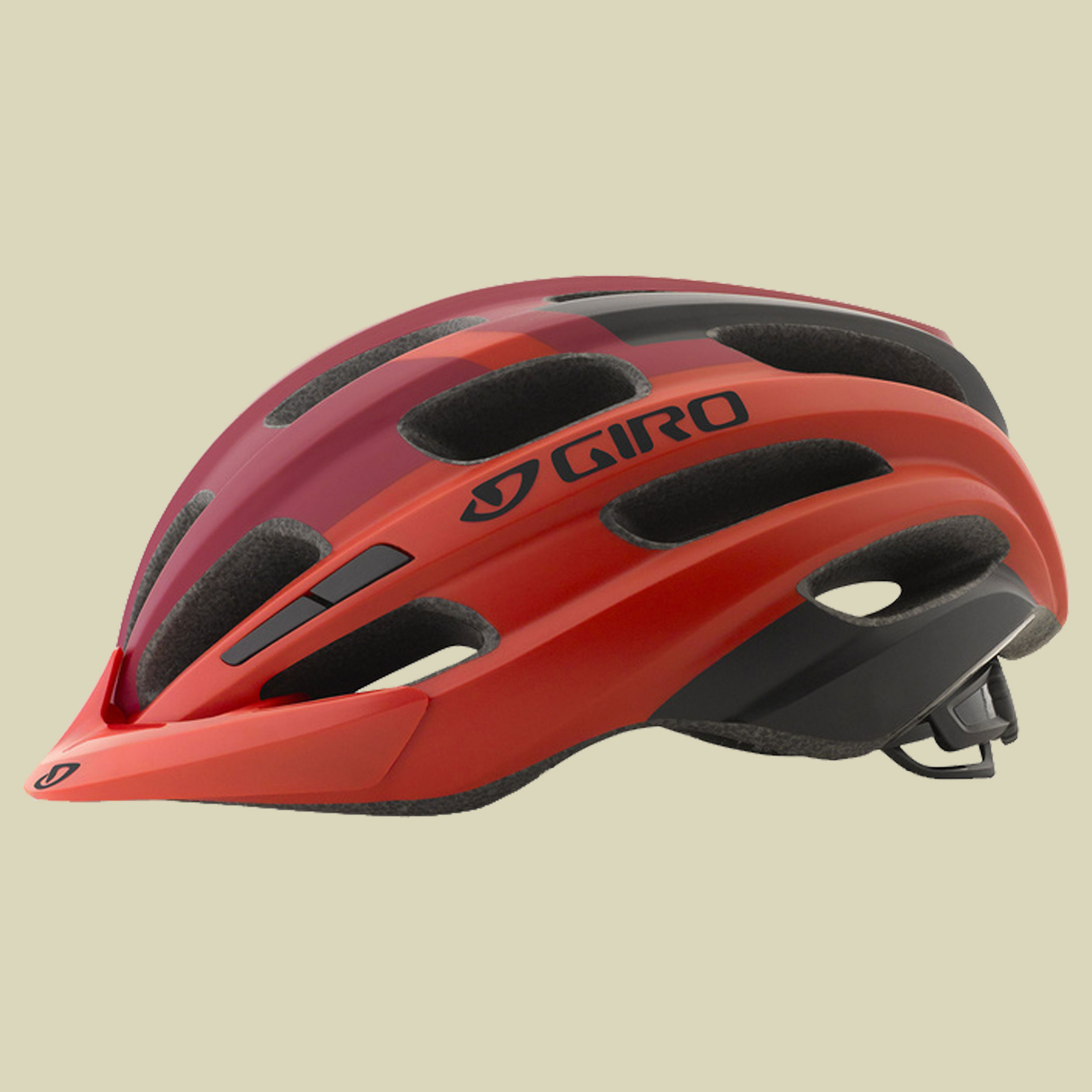Register Kopfumfang Unisize 54-61 cm Farbe mat red