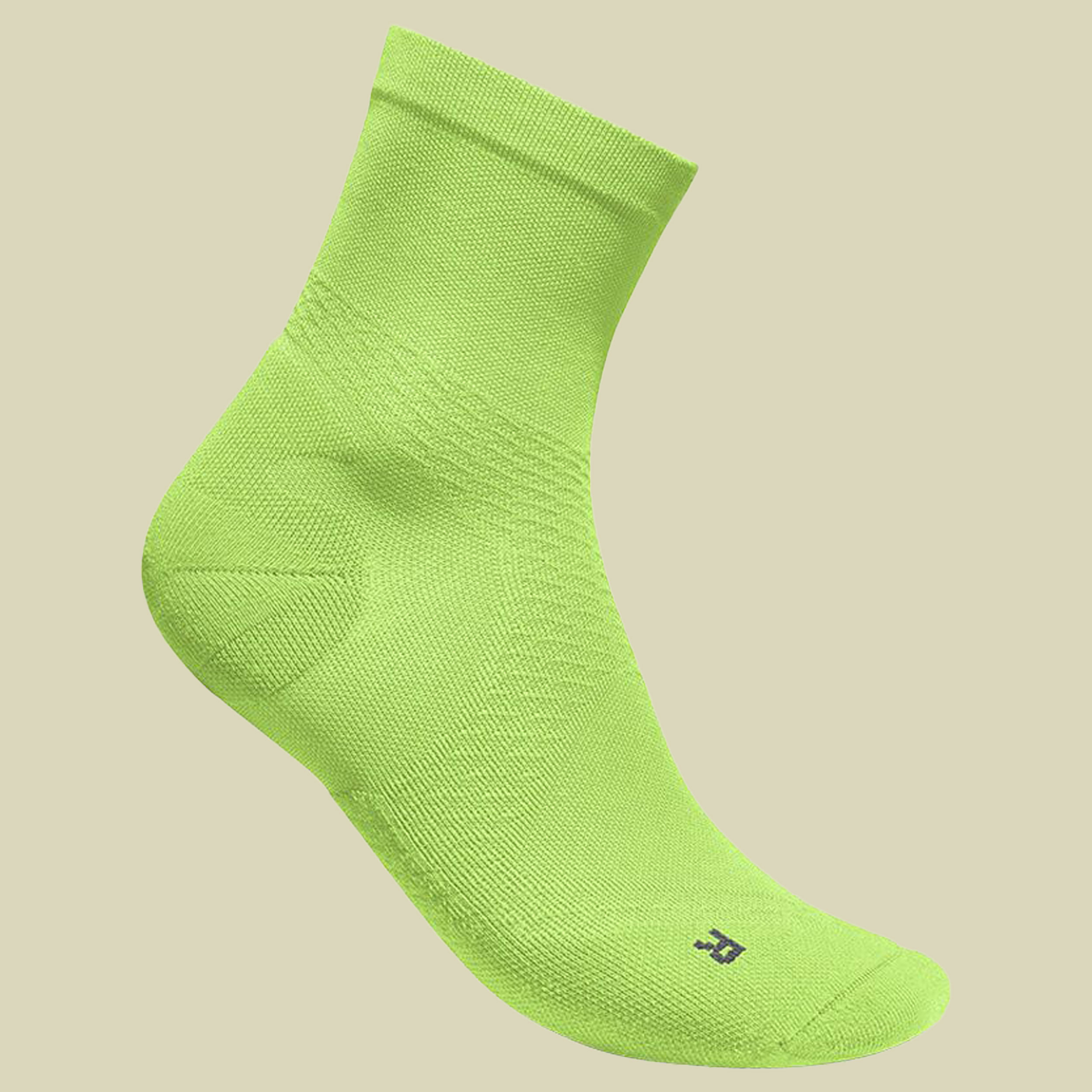 Run Ultralight Mid Cut Socks Men 44-46 grün - lime green