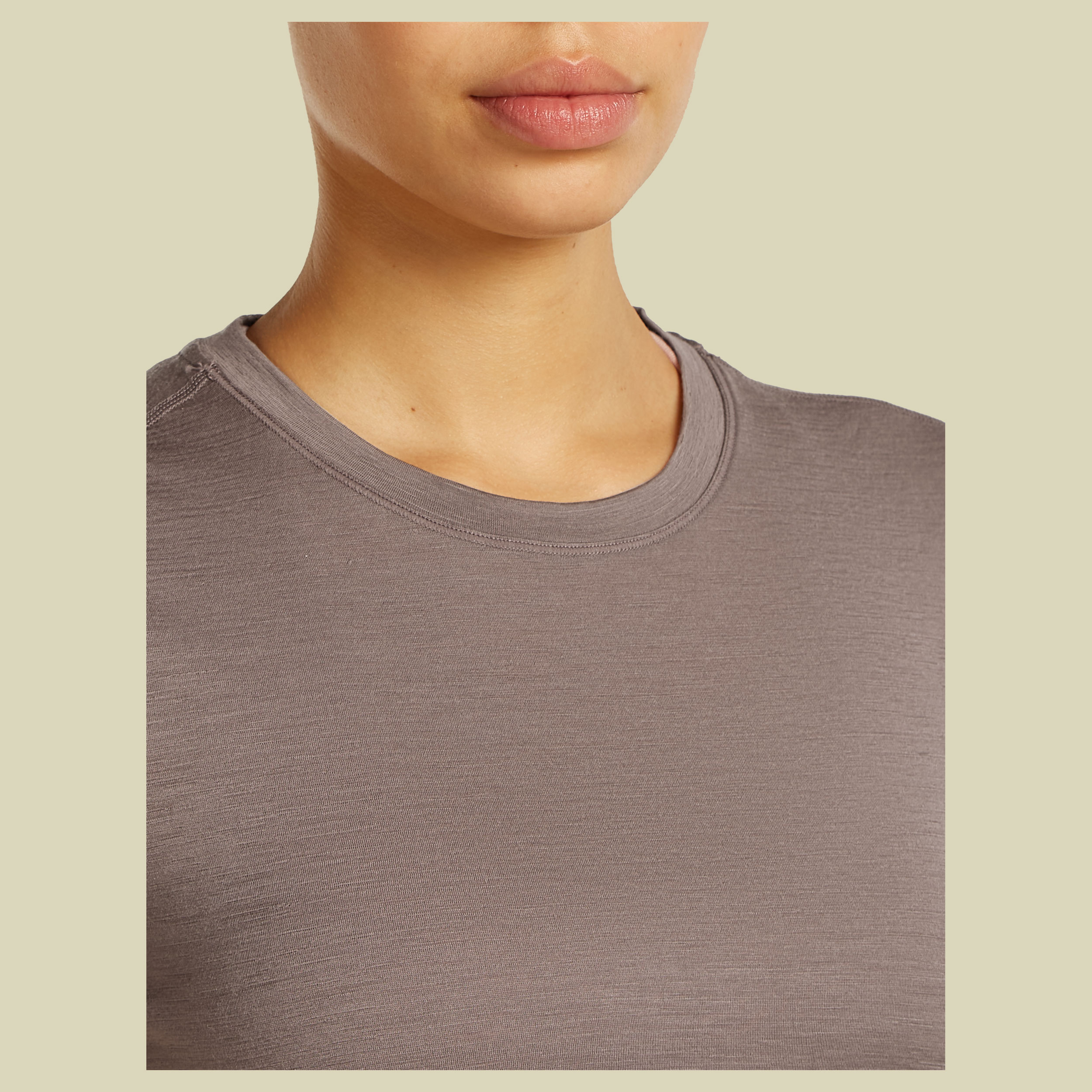 150 MerinoFine Ace SS Tee Women XL braun - porcini