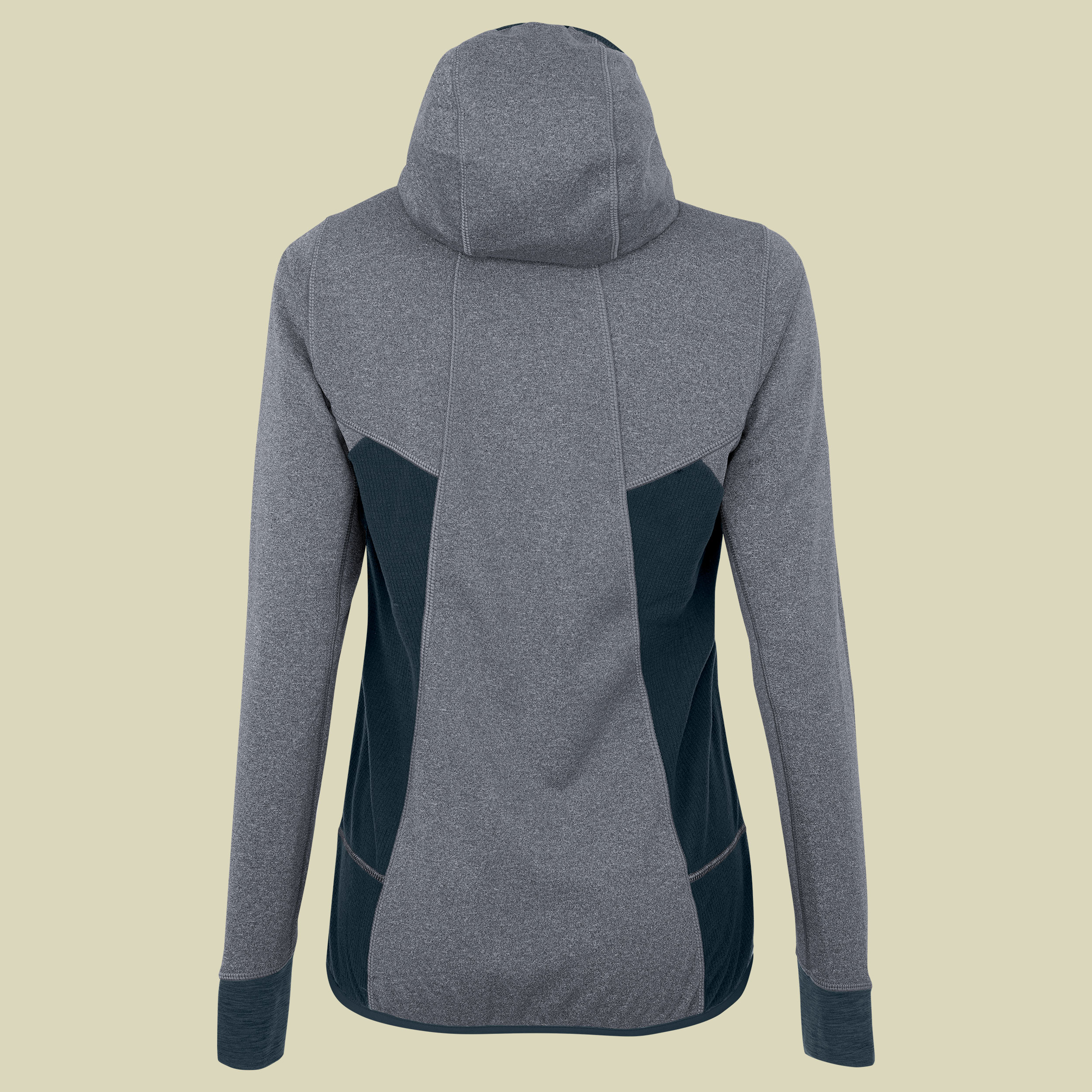 Puez Hybrid PL Full-Zip Hoody Women Größe 36 Farbe navy blazer melange