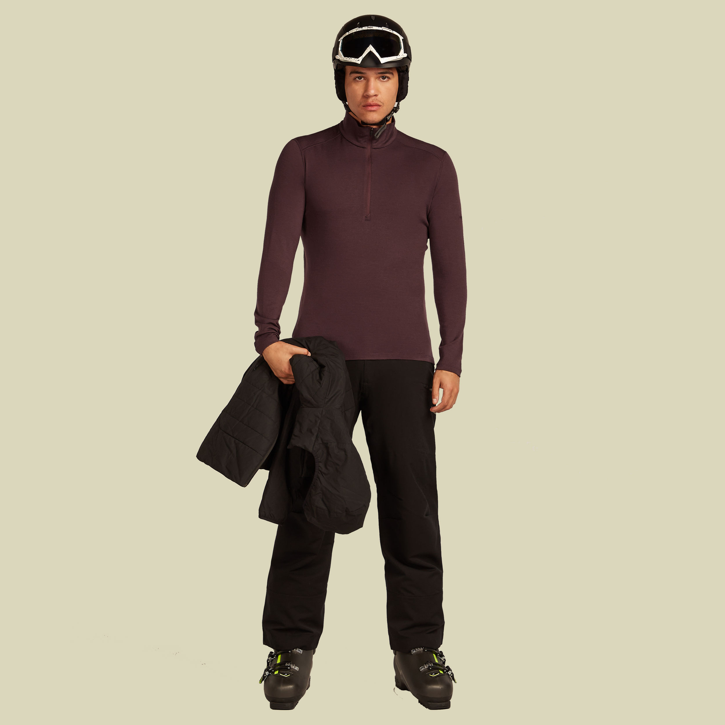 Tech LS Half Zip 260 Men java XXL