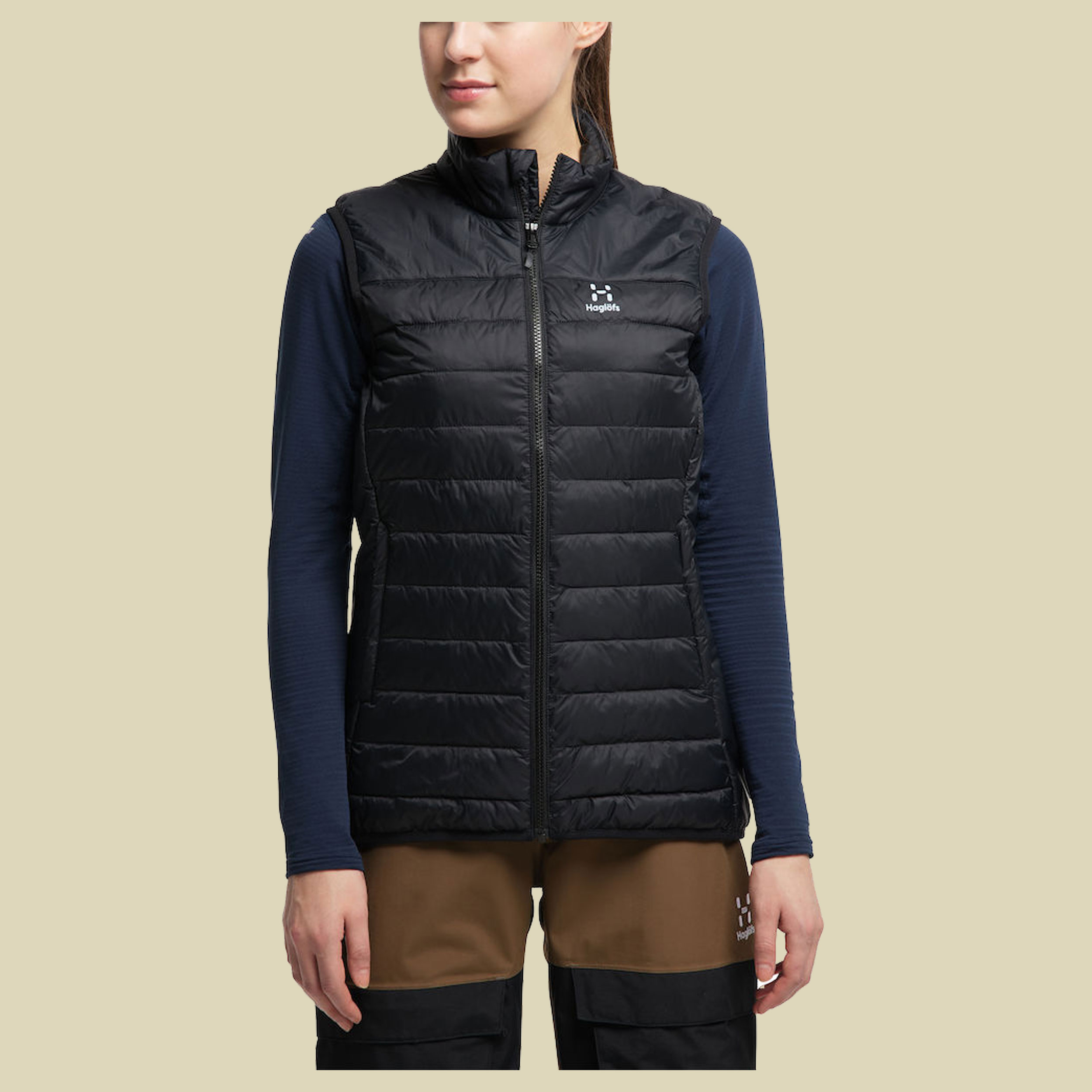 Spire Mimic Vest Women Größe S Farbe true black