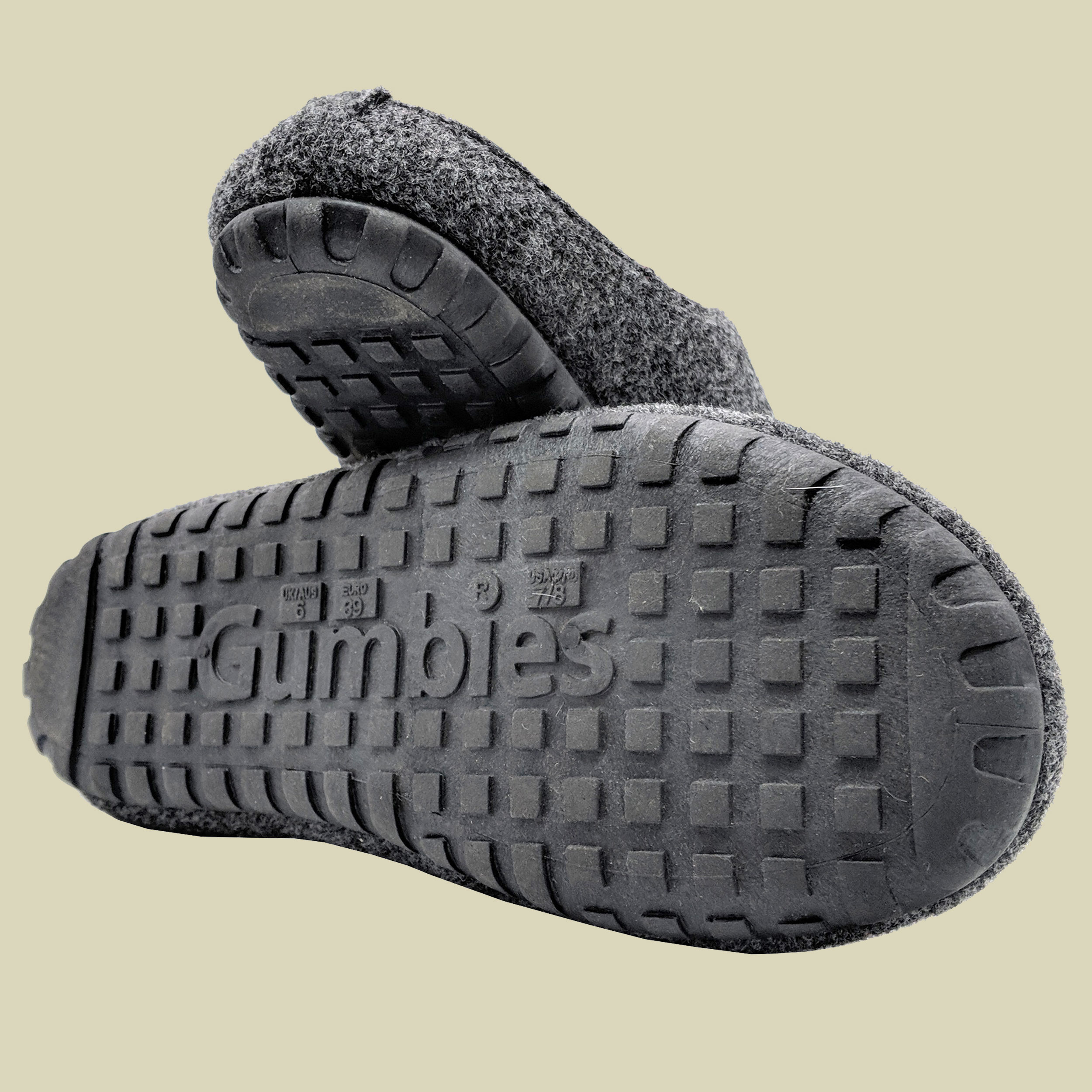 Outback Slipper Women Größe 40 Farbe charcoal/red