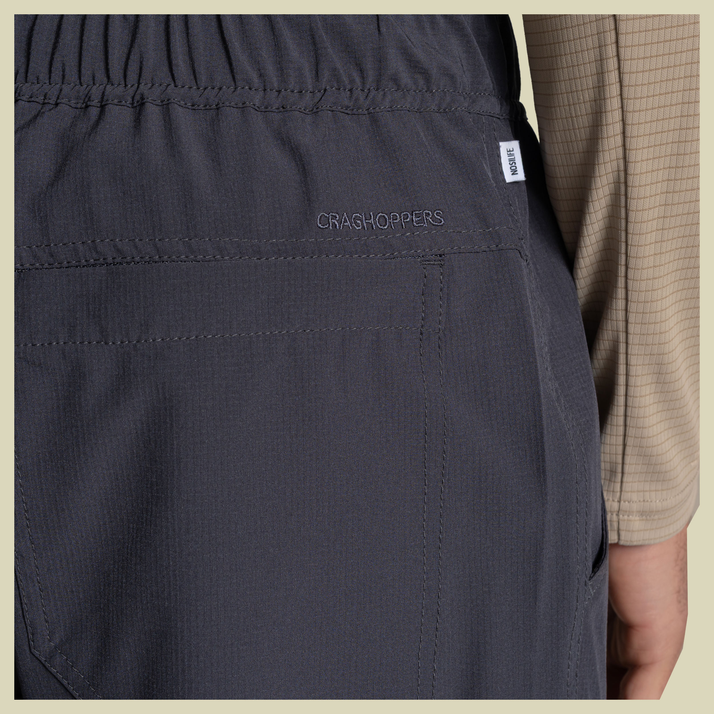 NosiLife Socco Trouser Men 54 (38") grau - dark iron