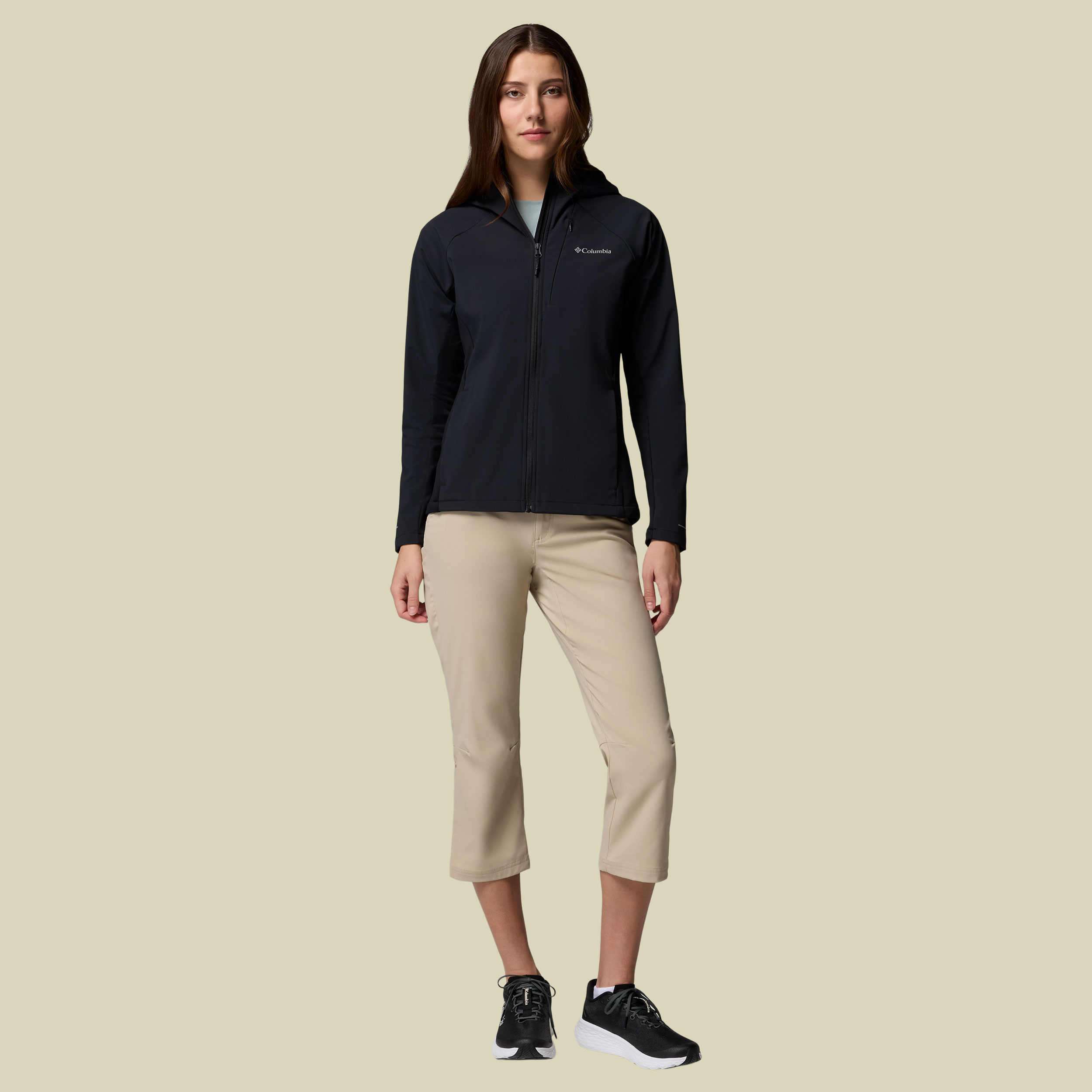 Trailborne Softshell Jacket Women L schwarz - black