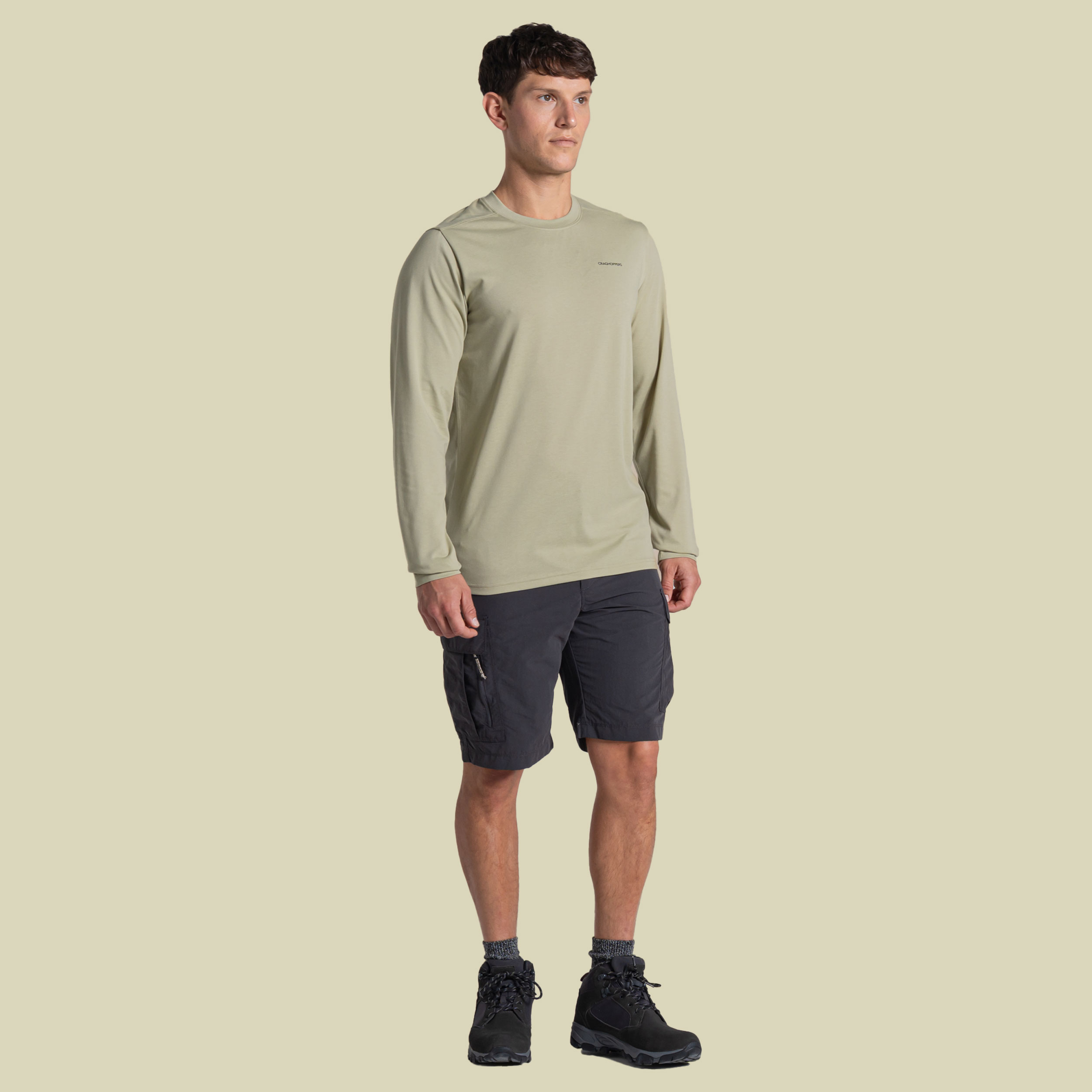 Nosilife Abel Long Sleeved T-Shirt Men S grün2 - bayleaf