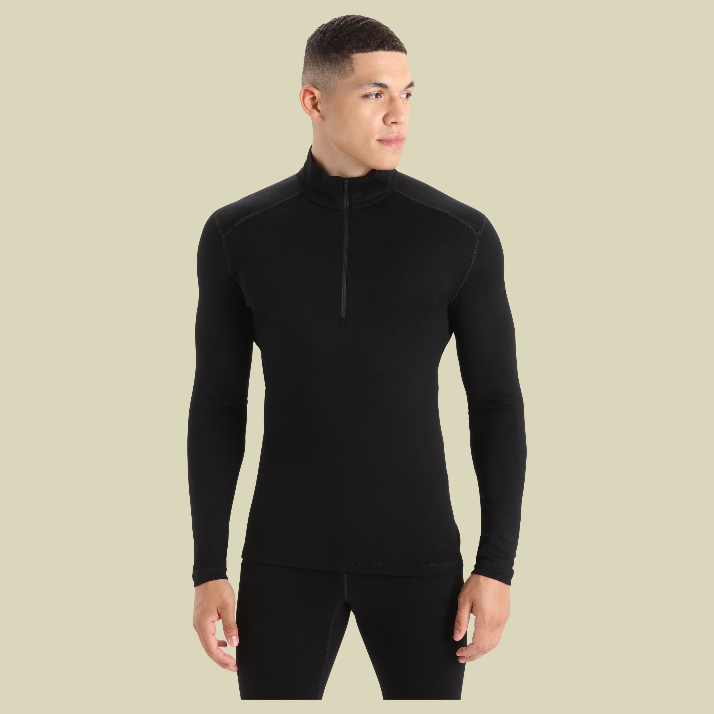 Tech LS Half Zip 260 Men schwarz XXL - black