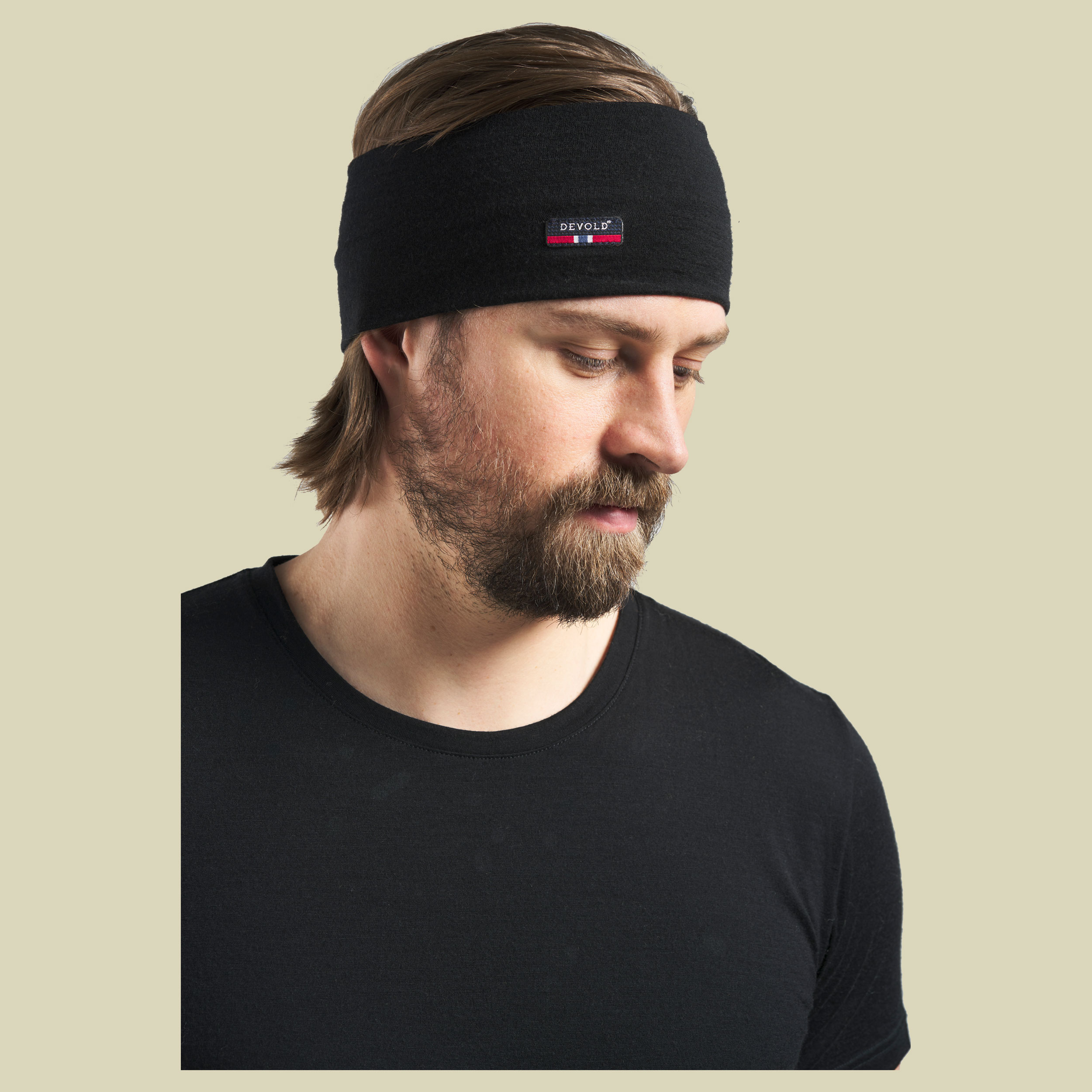 Breeze Merino 150 Headband one size schwarz - black