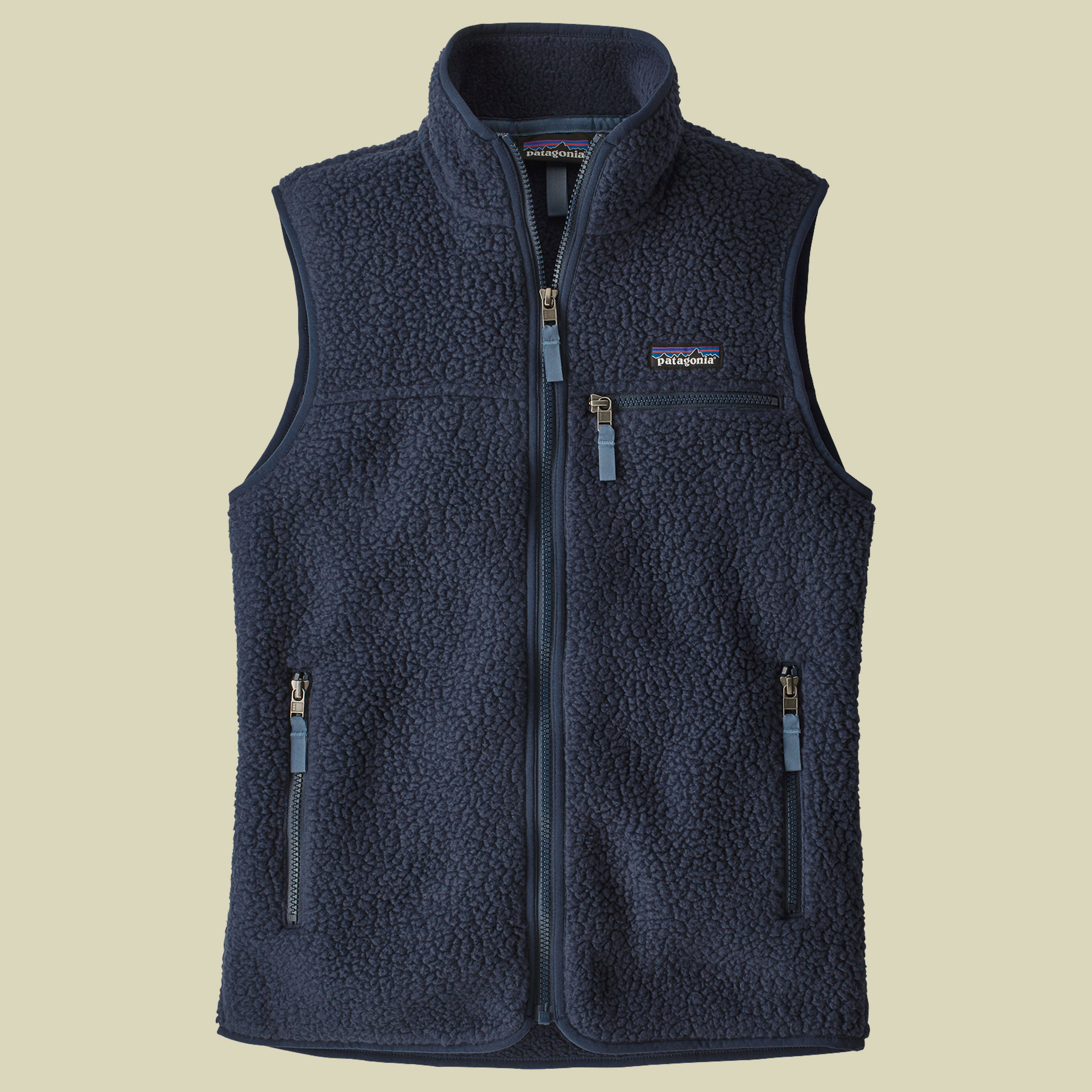 Retro Pile Vest Women Größe S Farbe neo navy