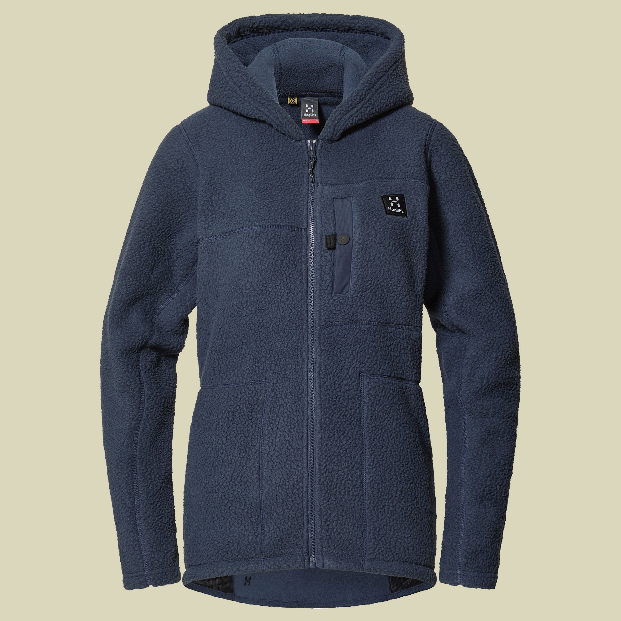 Malung Pile Hood Women Größe XL Farbe tarn blue