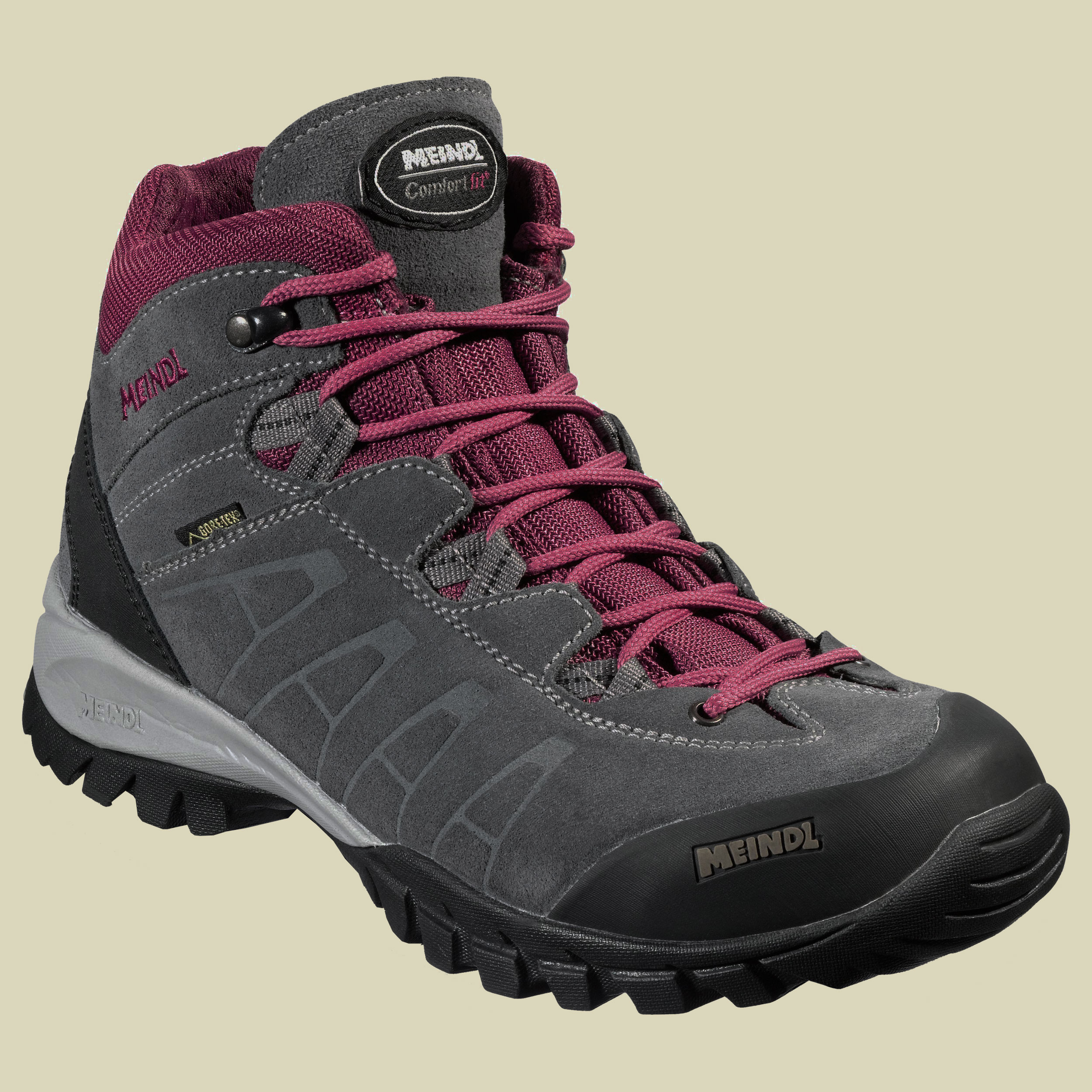 Piemont Lady Mid GTX Größe UK 4 Farbe grau-brombeer