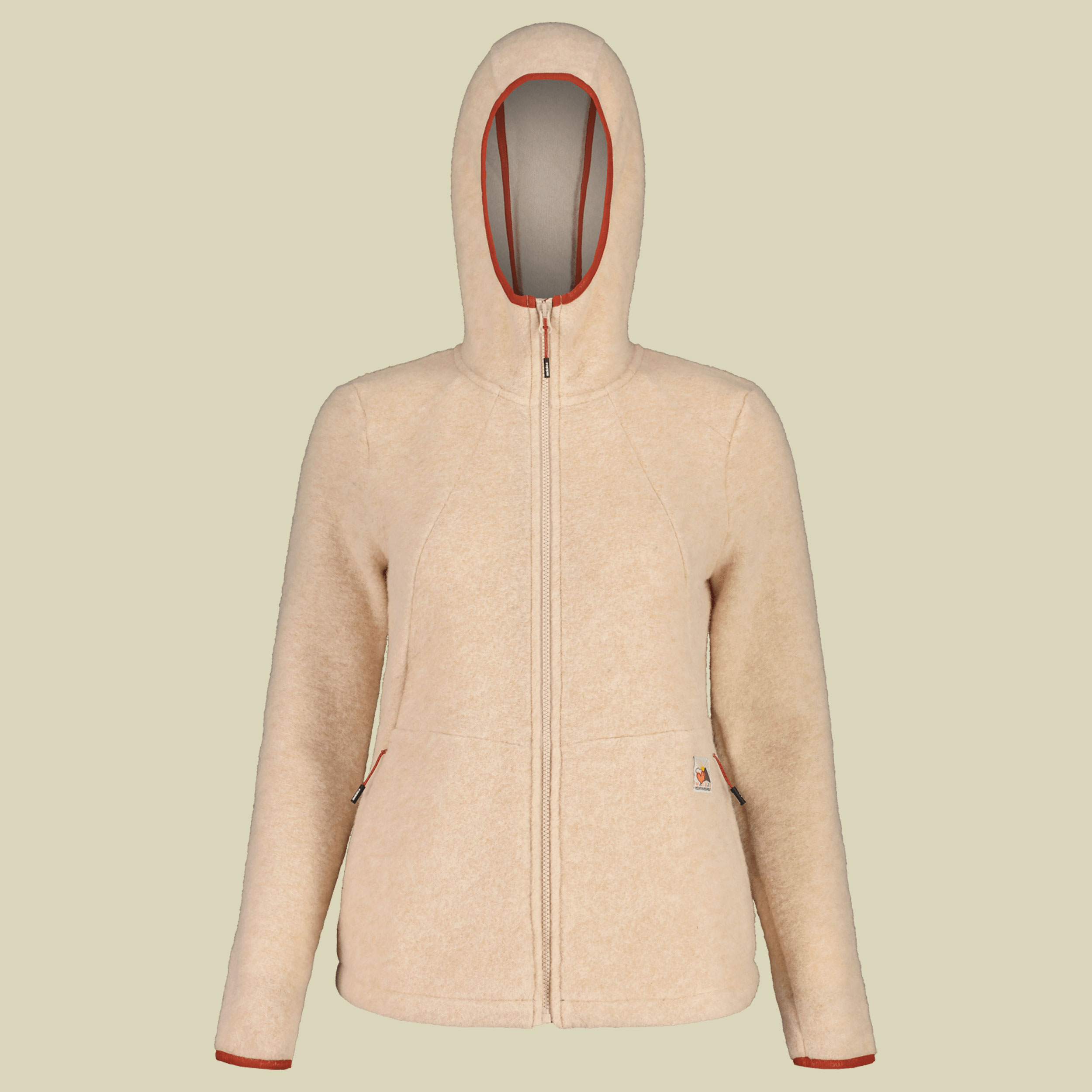 GlenaM. Alp Wool Jacket Women Größe M  Farbe powder