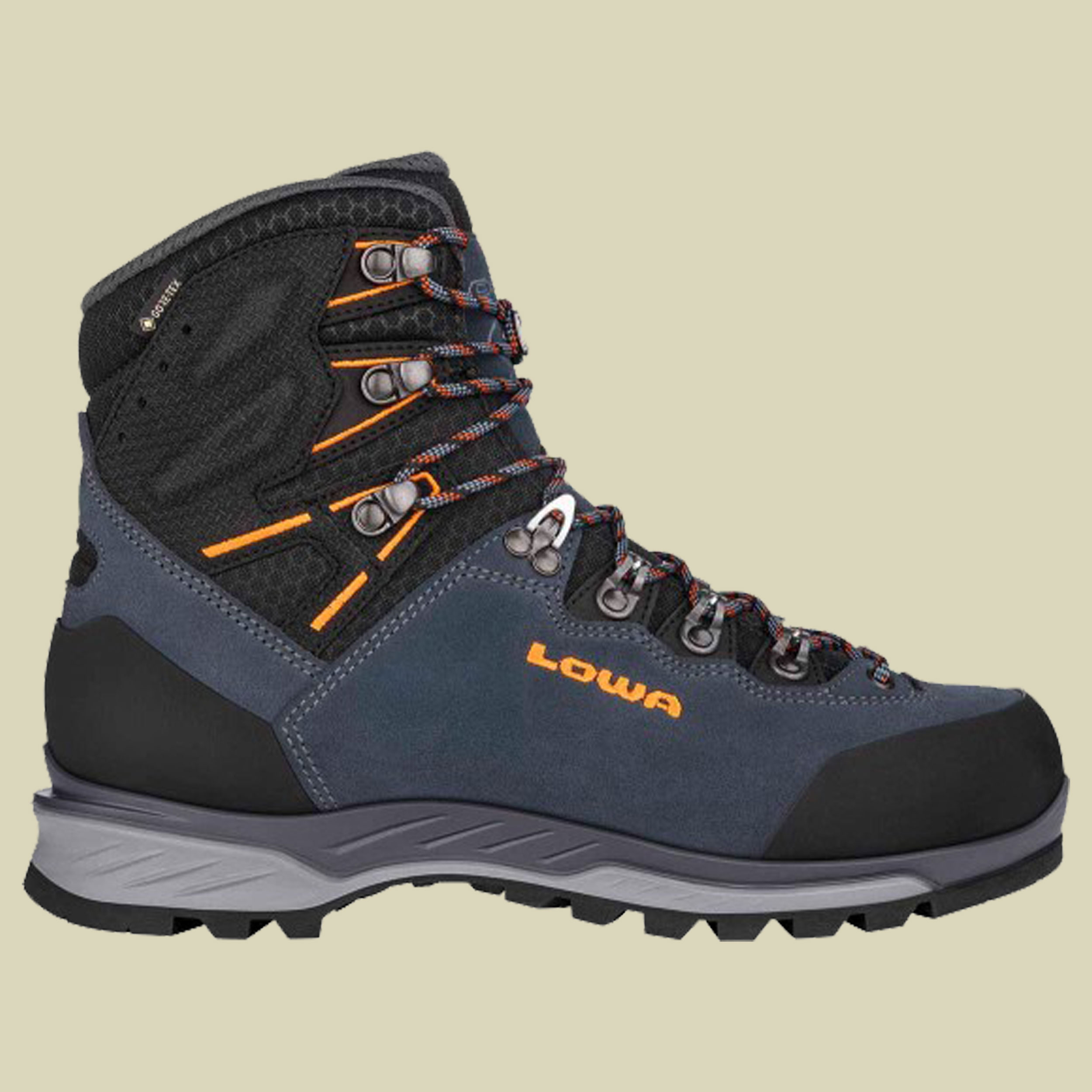 Ticam Evo GTX Men Größe UK 9,5 Farbe stahlblau/orange