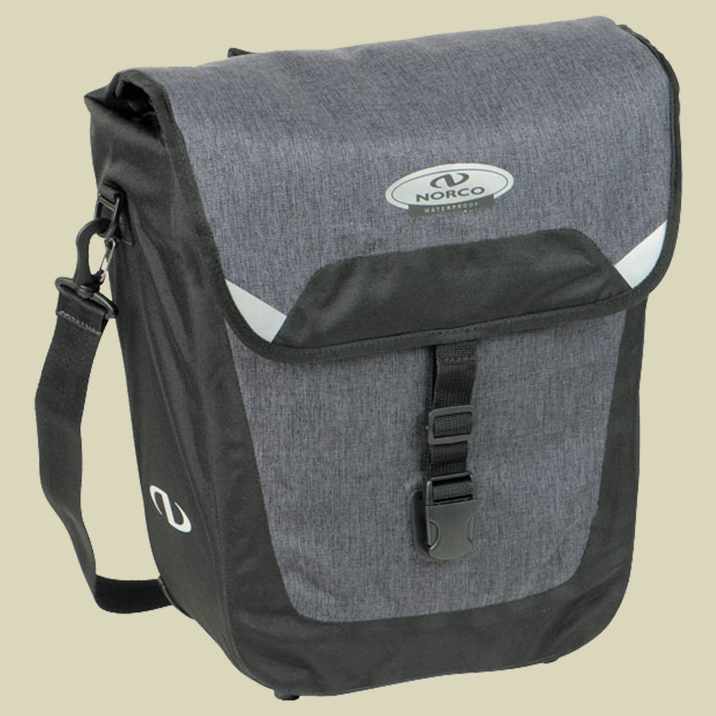 Waterford City Tasche Volumen 16 L Farbe tweed grey/schwarz