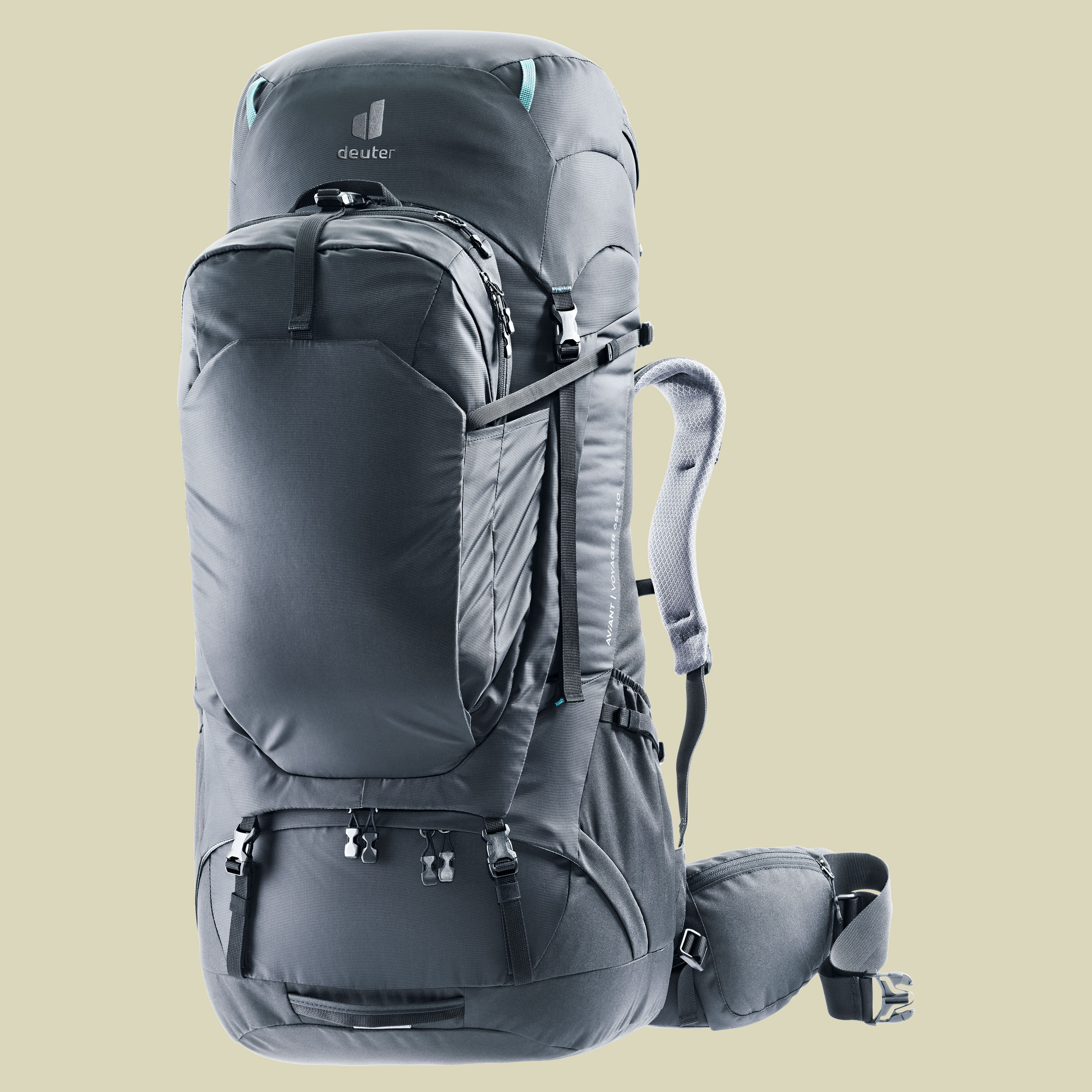 AViANT Voyager 65+10 Volumen 65 L + 10 L Farbe black