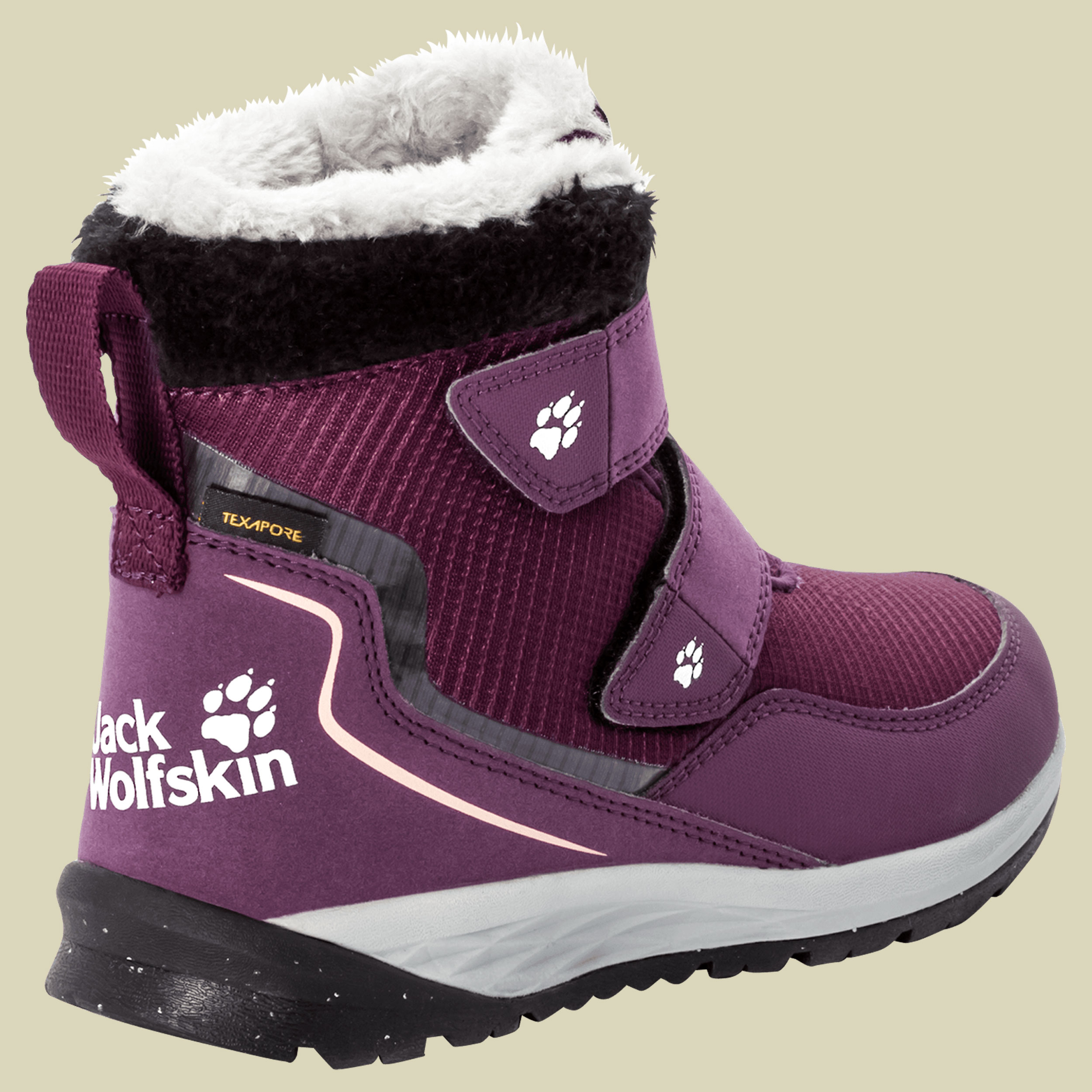 Polar Wolf Texapore Mid VC K Girls Größe 27 Farbe purple/coral