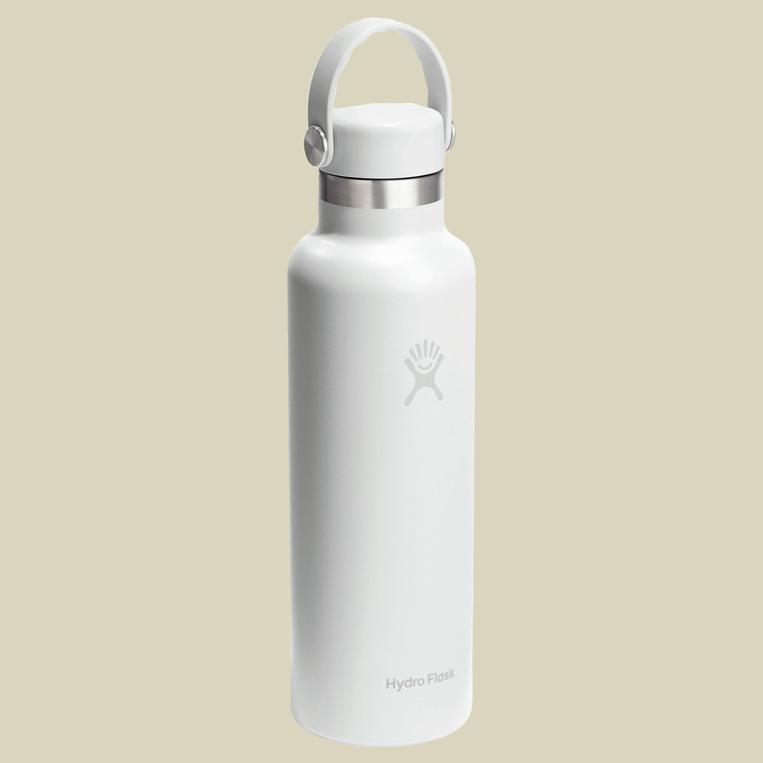Hydro Flask 21 oz Standard Mouth Flex Cap weiß 621 - white
