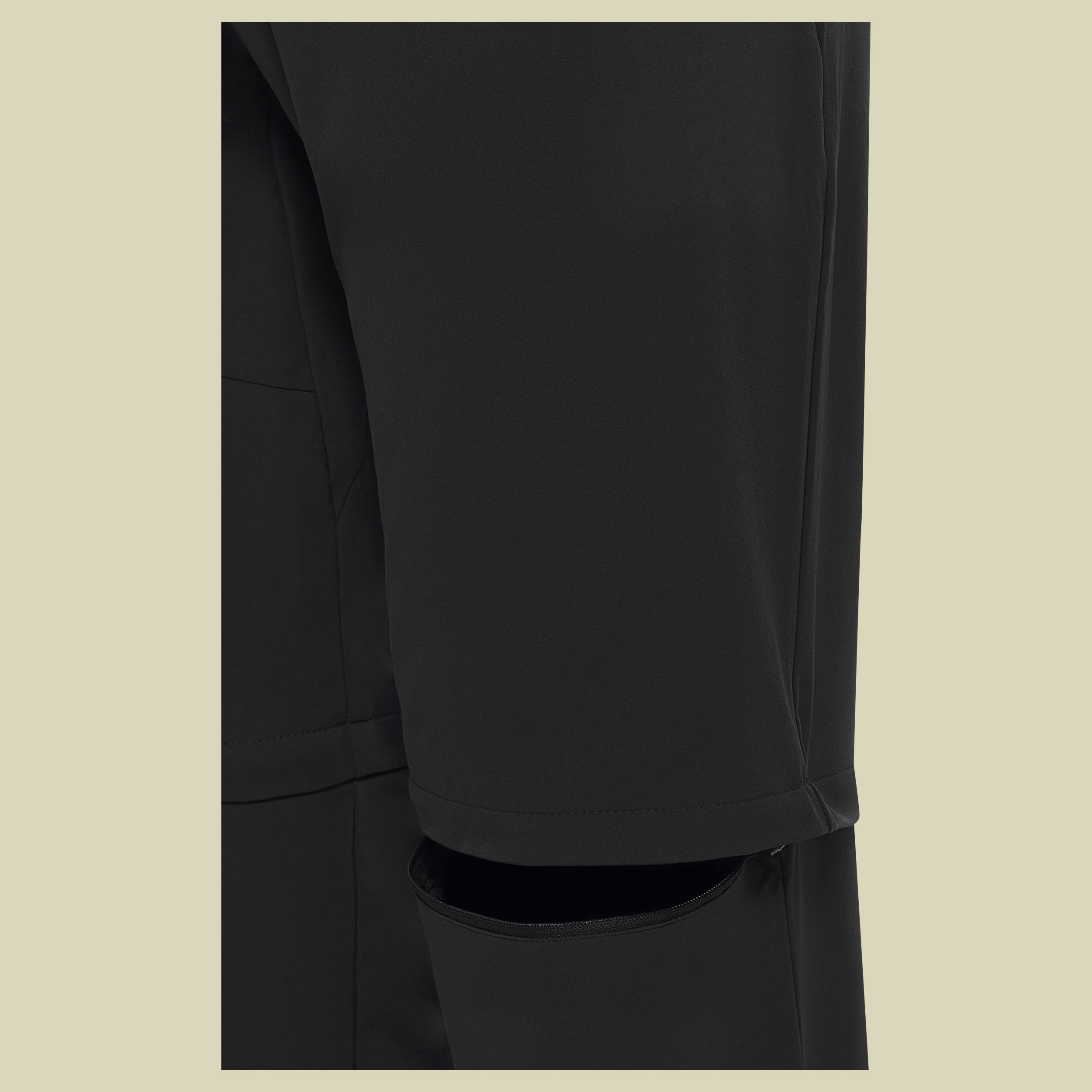 Pico Trail Zip Off Pants Women 46 schwarz - black
