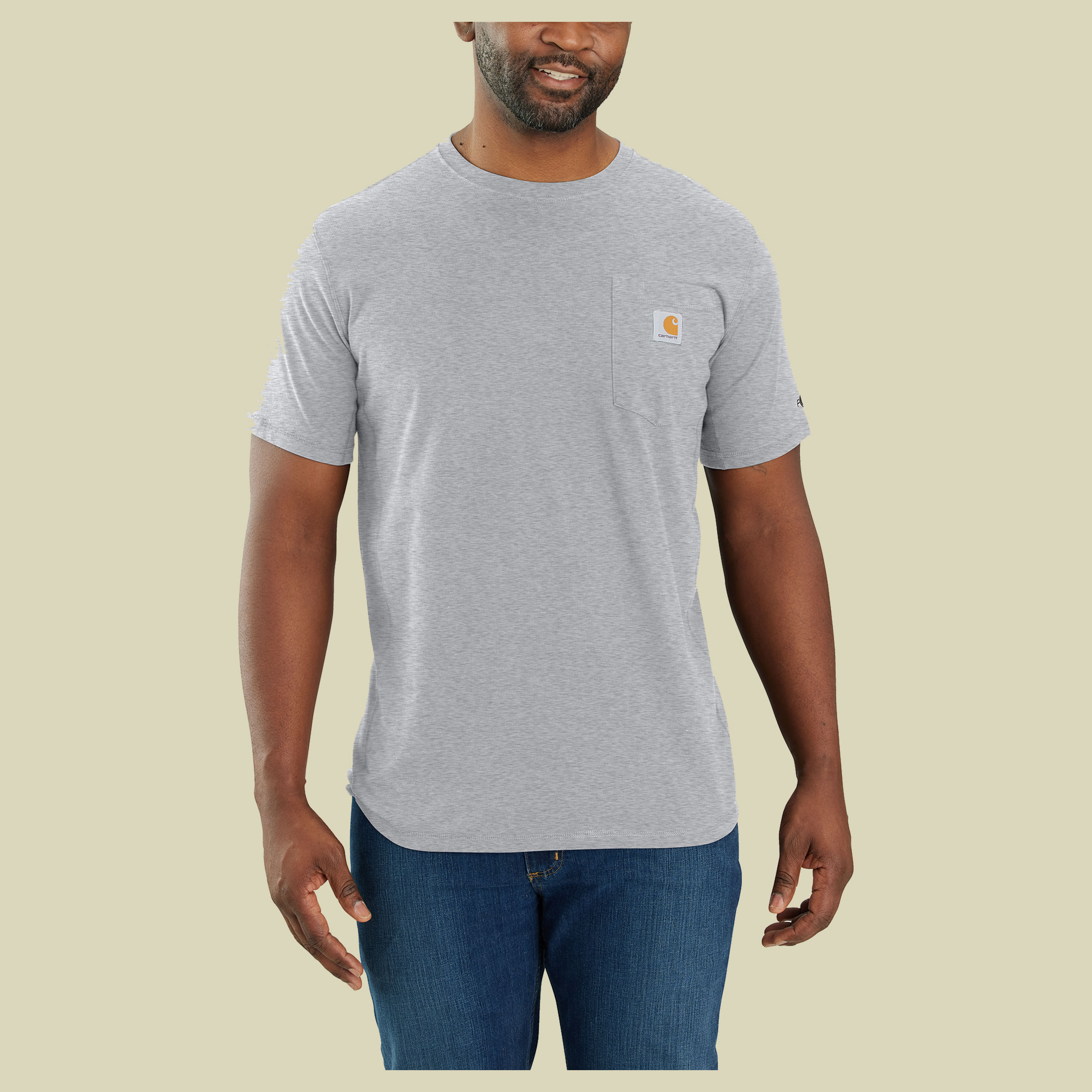 Force Flex Pocket T-Shirt XL grau - heather grey