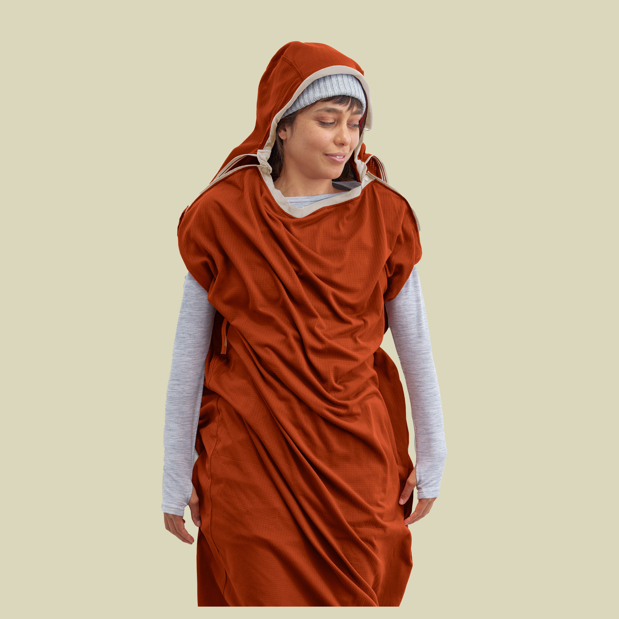 Reactor Fleeceweight Liner Short: 170 cm rot - Farbe picante