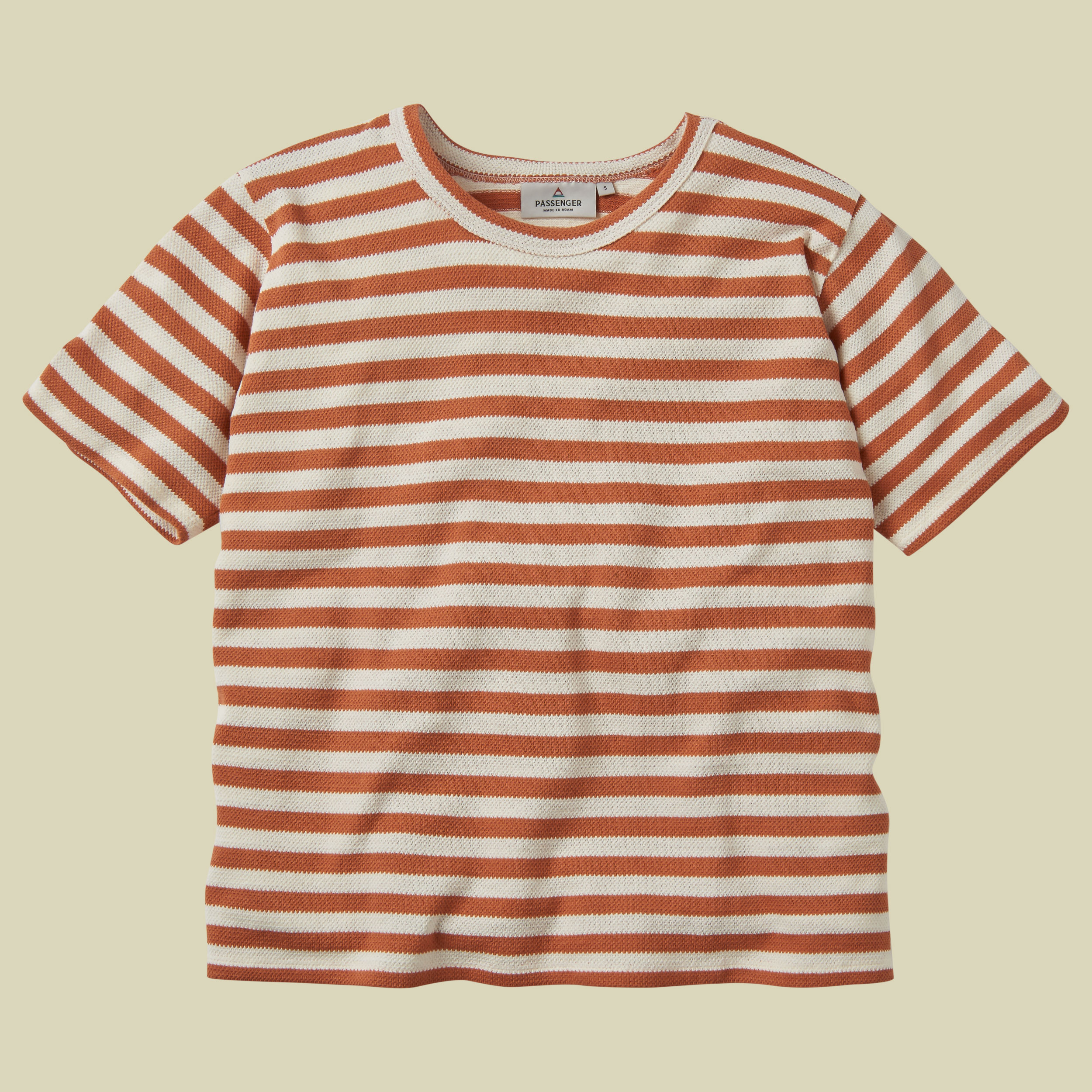 Panorama Organic Cotton T-Shirt Women M mehrfarbig - glazed ginger