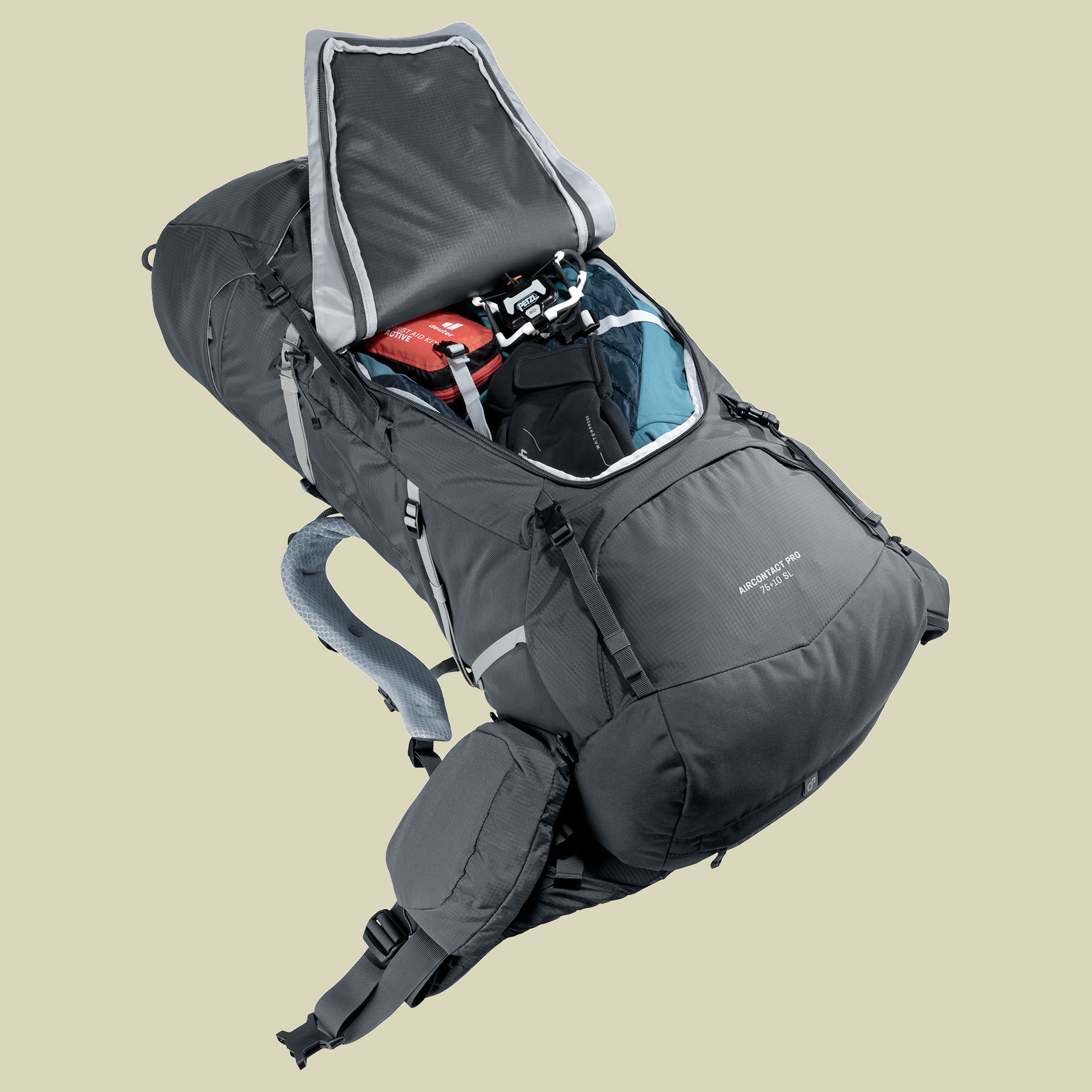 Aircontact Pro 75+10 SL Women 75+10 L grau - Farbe graphite
