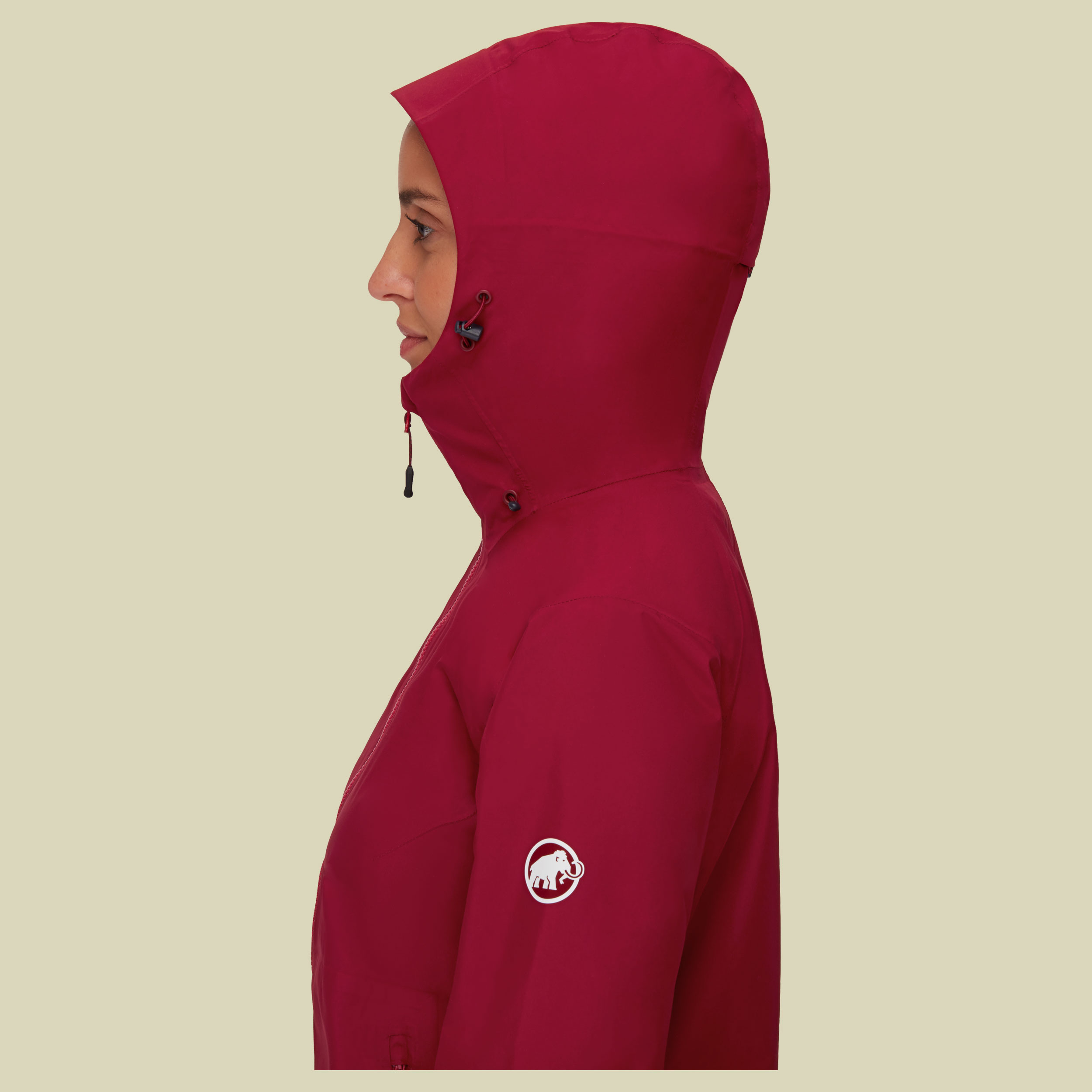 Convey Tour HS Hooded Jacket Women Größe M  Farbe blood red-black