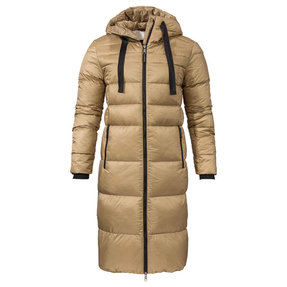 Down Coat Kenosha L Women Größe 36 Farbe sand drift