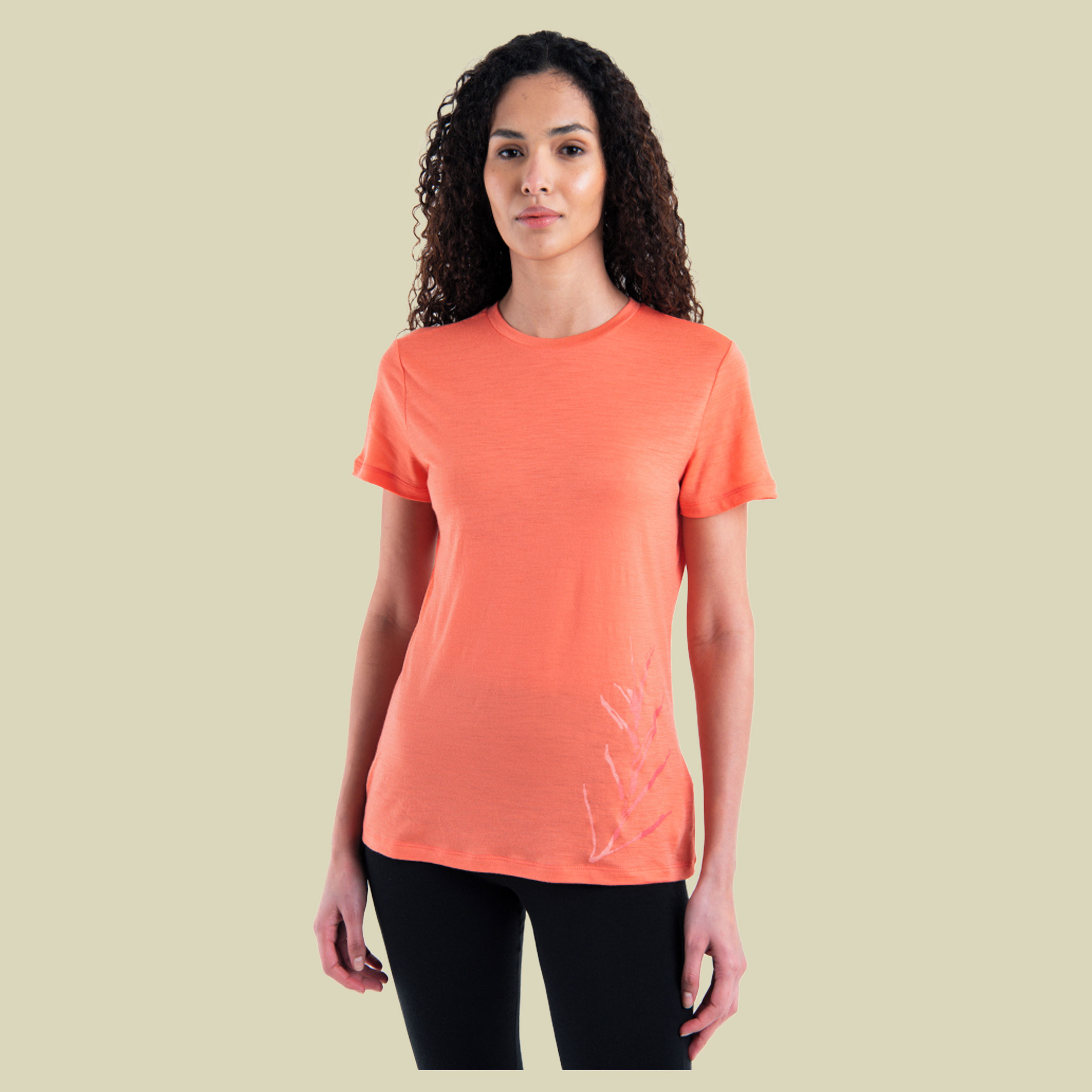 Merino 150 Tech Lite III SS Tee Panax Women M pink - tang