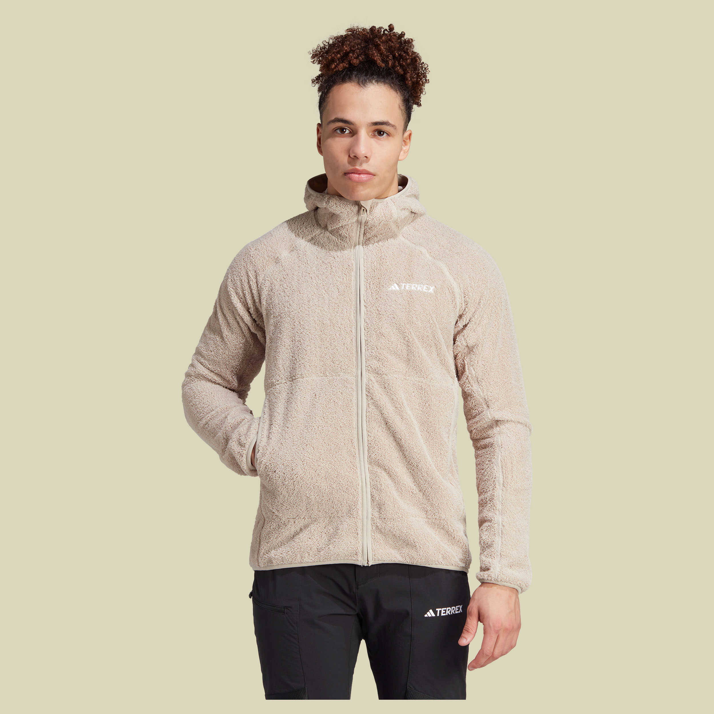 Terrex Techrock Reversible HP Fleece Jacket Men Größe S Farbe wonder beige