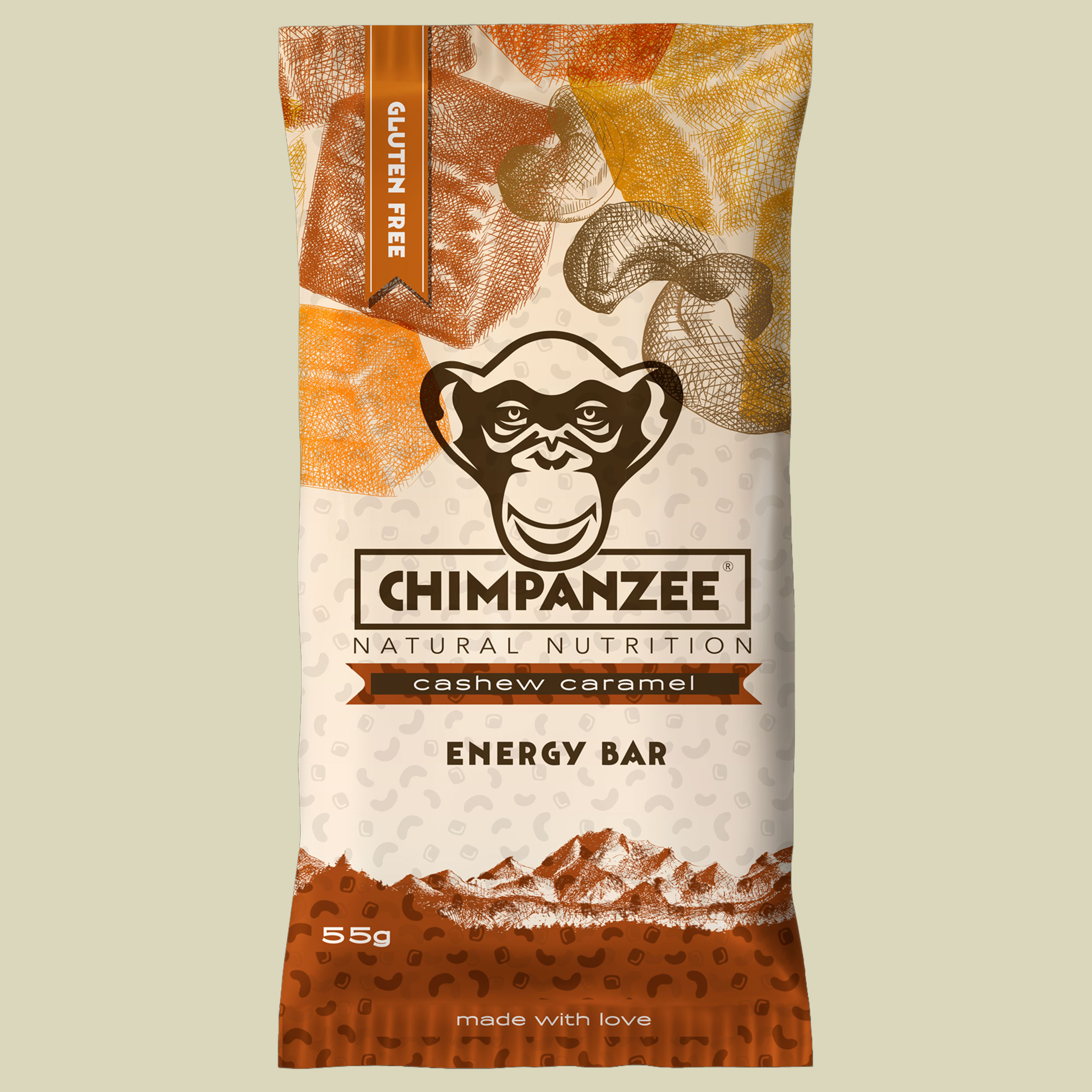 Energy Bar Cashew Caramel 55 g
