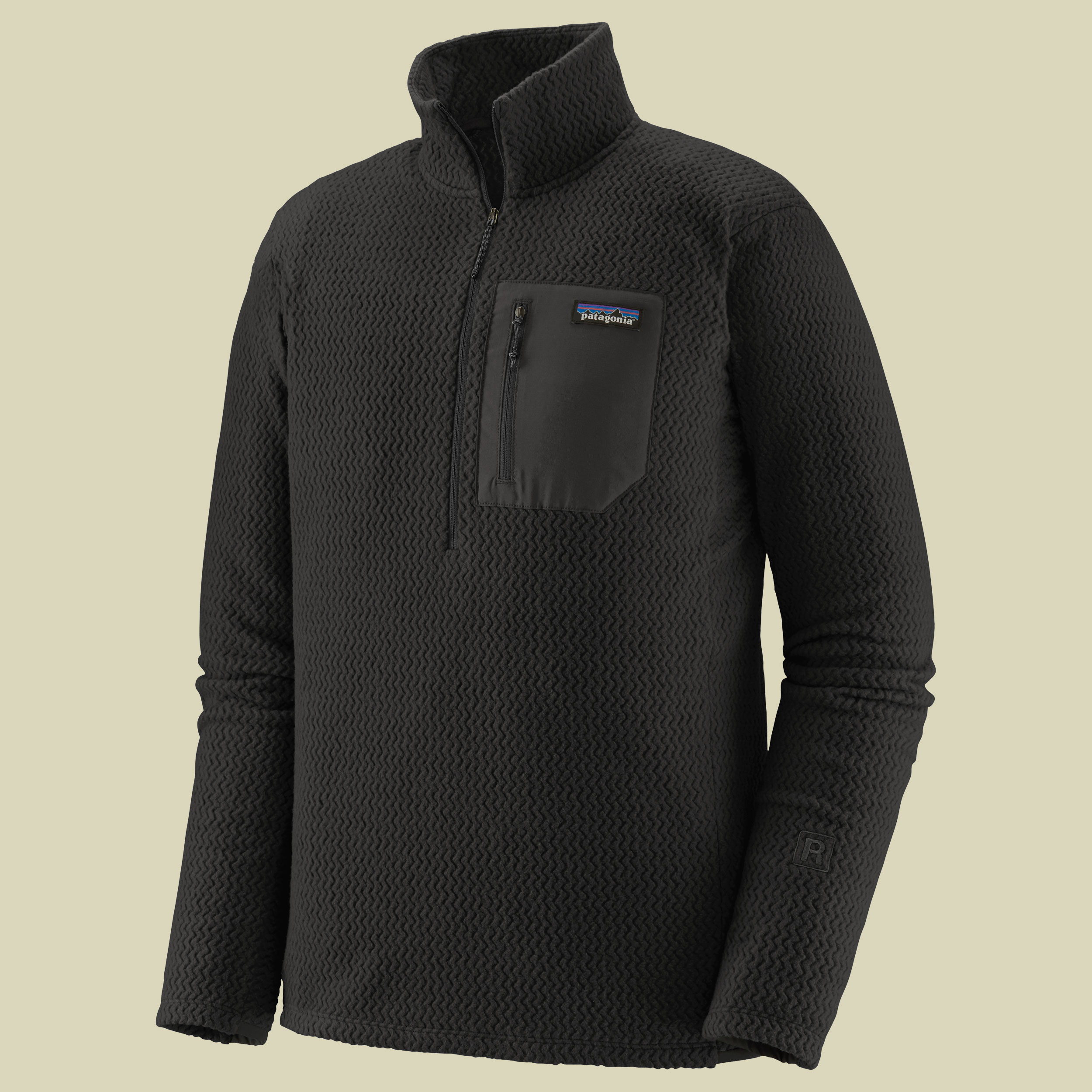R1 Air Zip Neck Men Größe M  Farbe black