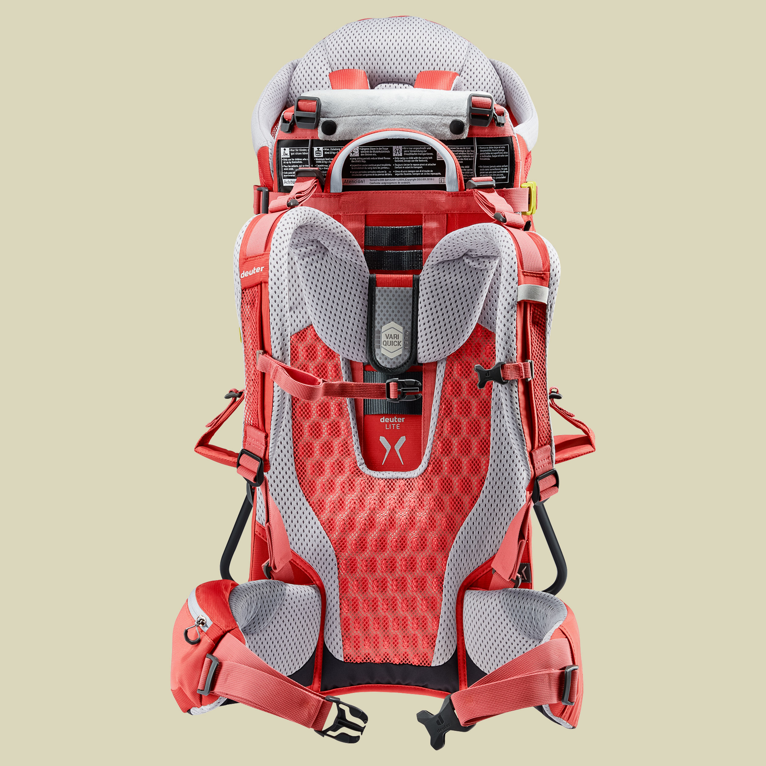 Kid Comfort Active SL max. Zuladung Kind bis 18 kg + 2 kg Gepäck Farbe currant