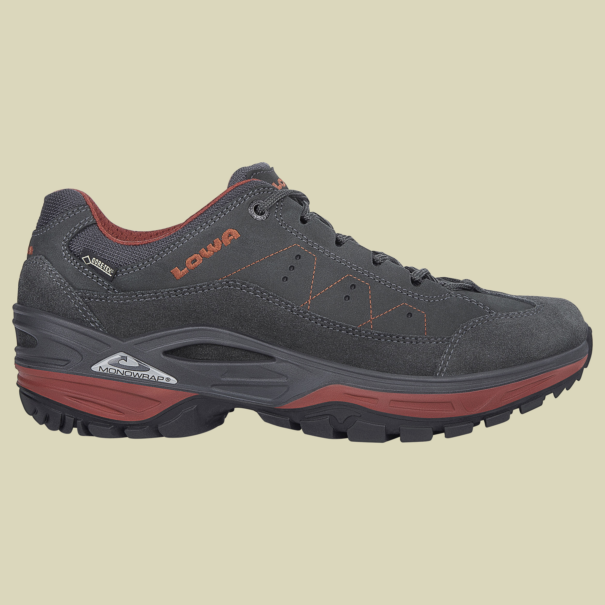 Toro II GTX Lo Men Größe UK 7,5 Farbe anthrazit/rost