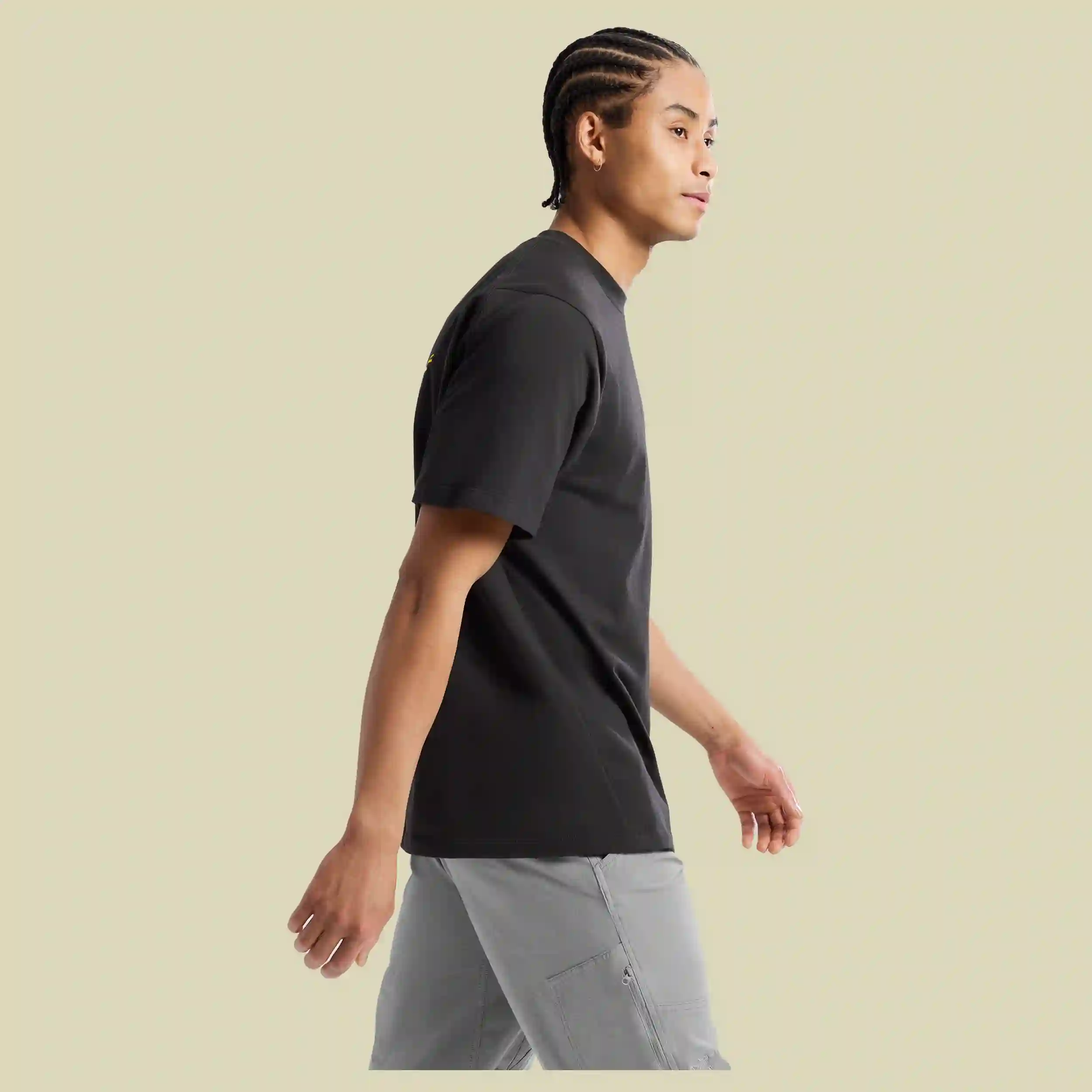 Kragg Cotton Logo SS Men XL schwarz - 24K black