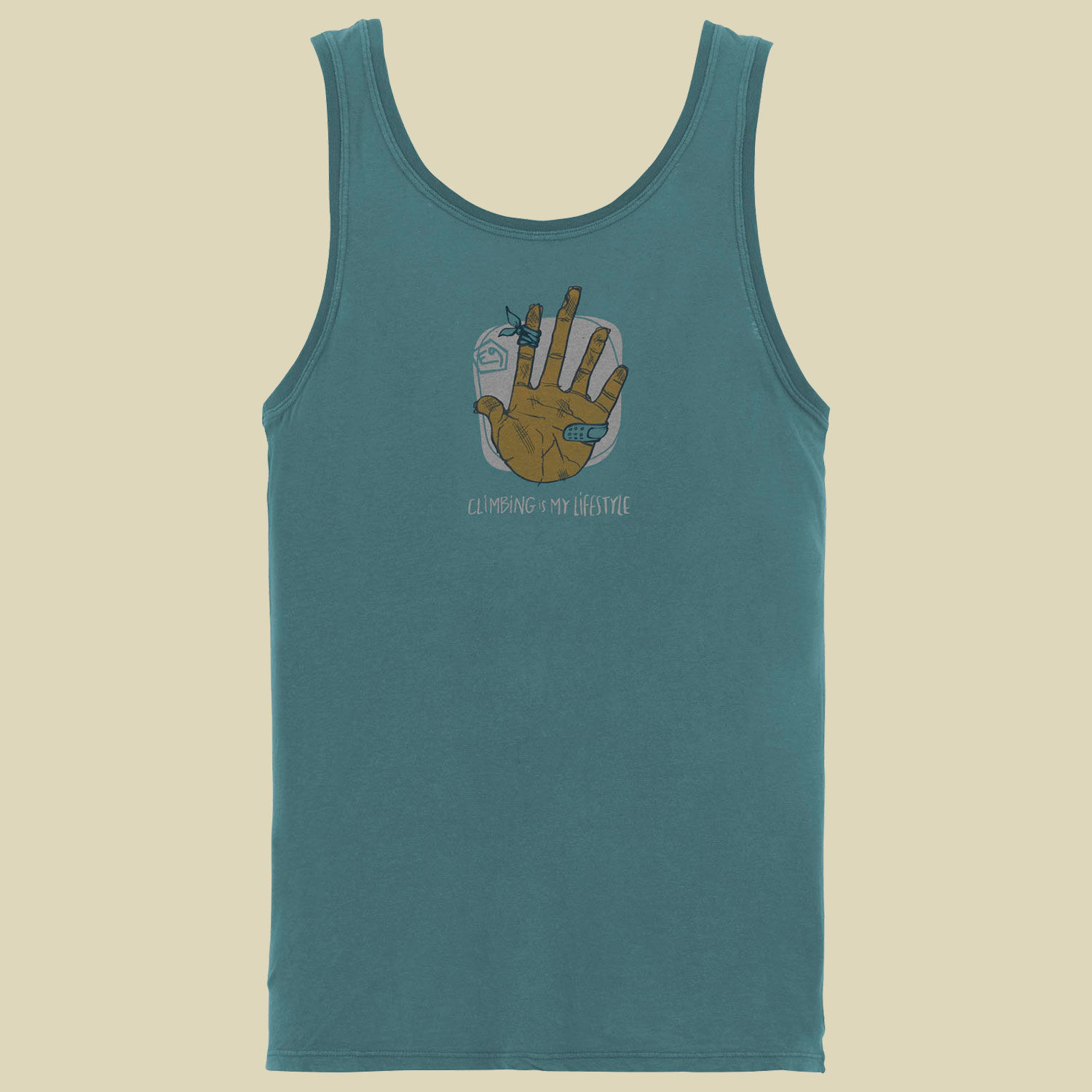 1Hand Men Größe L  Farbe green lake