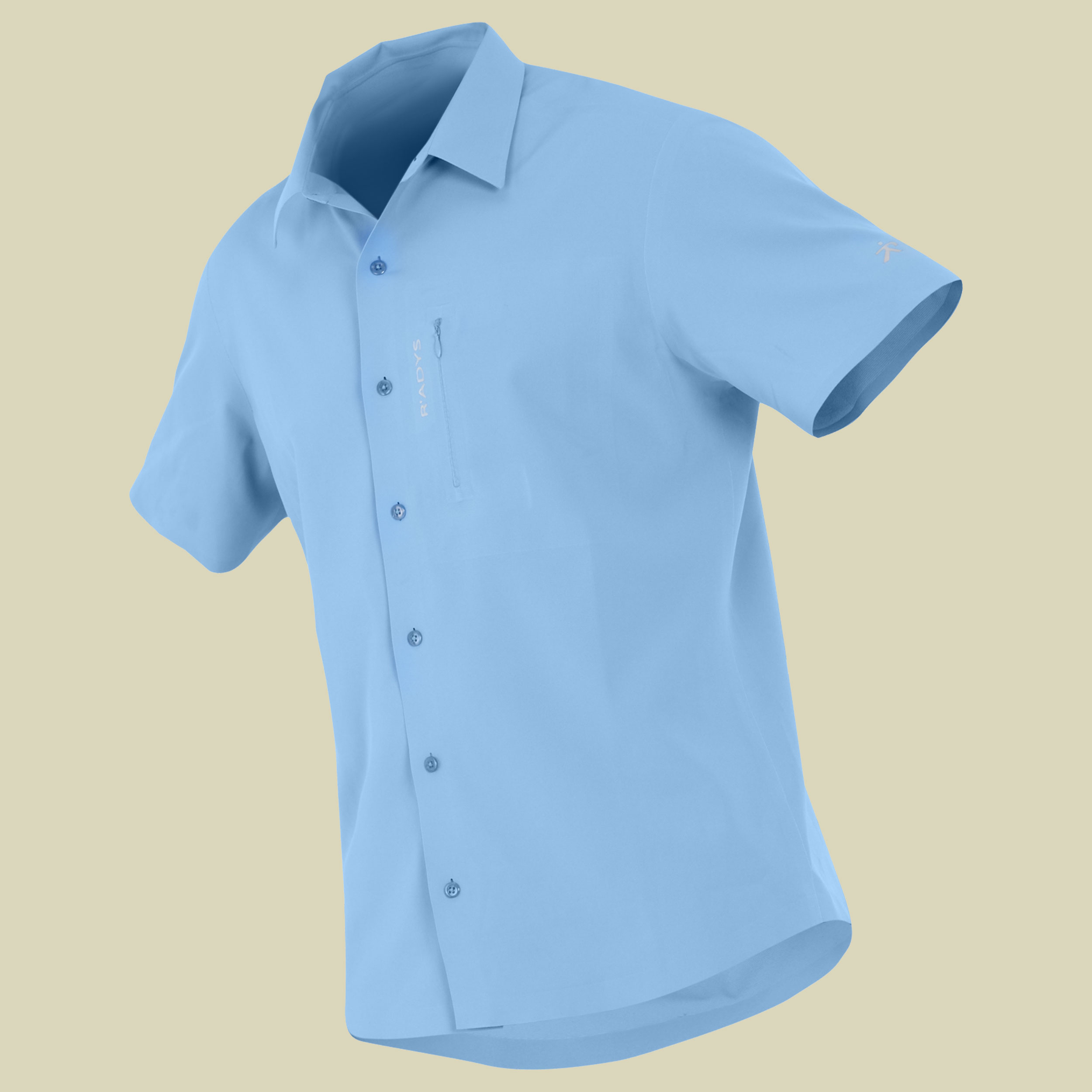 R 14 Funktions-Kurzarm-Hemd Größe M Farbe air