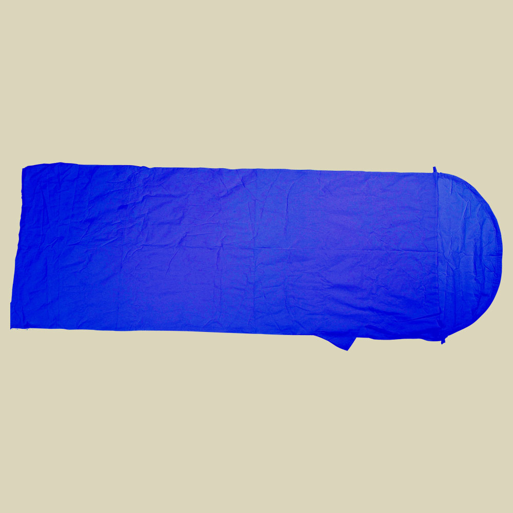 Basic Nature Baumwollinlett Deckenform royalblau