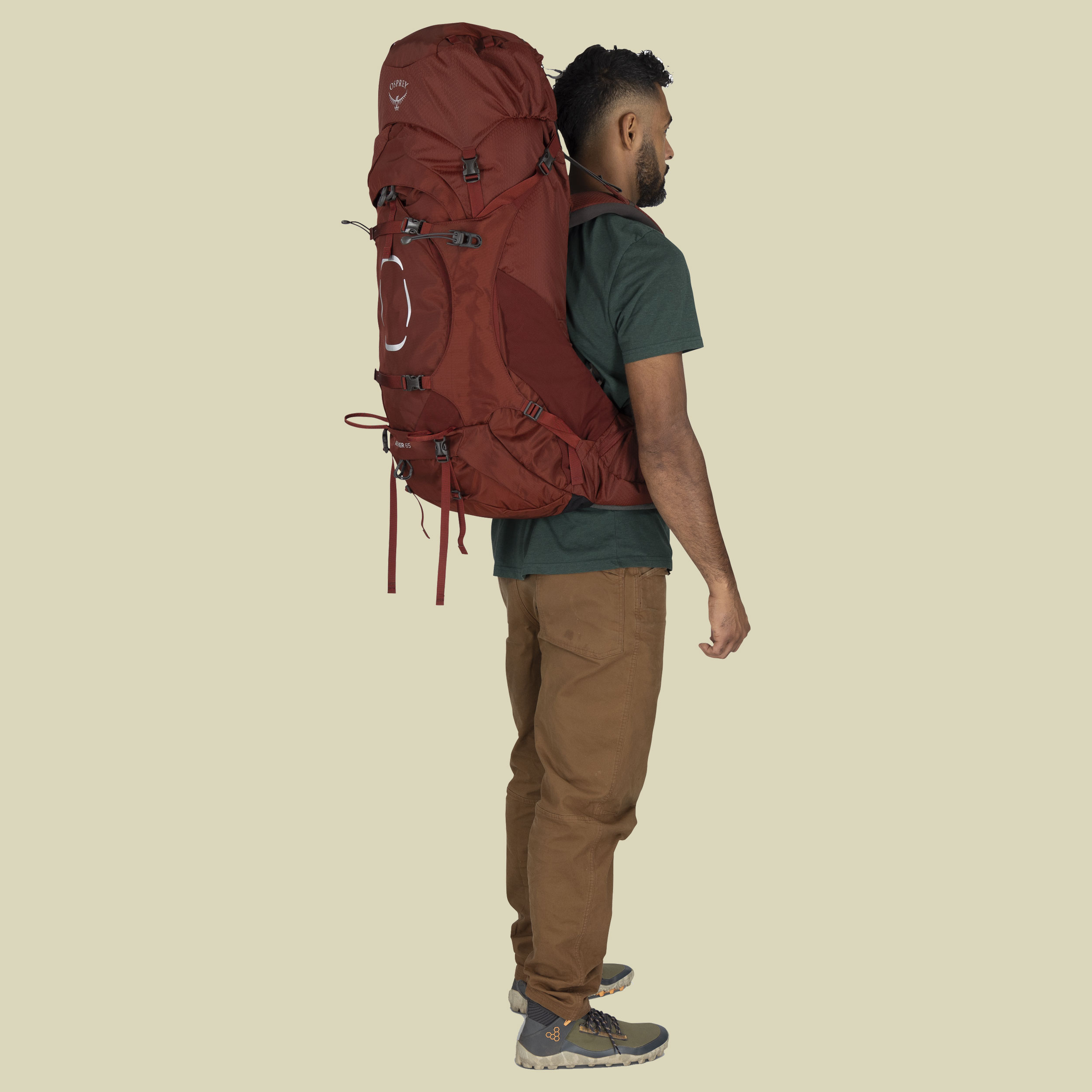 Aether 65 Men rot S/M - acorn red