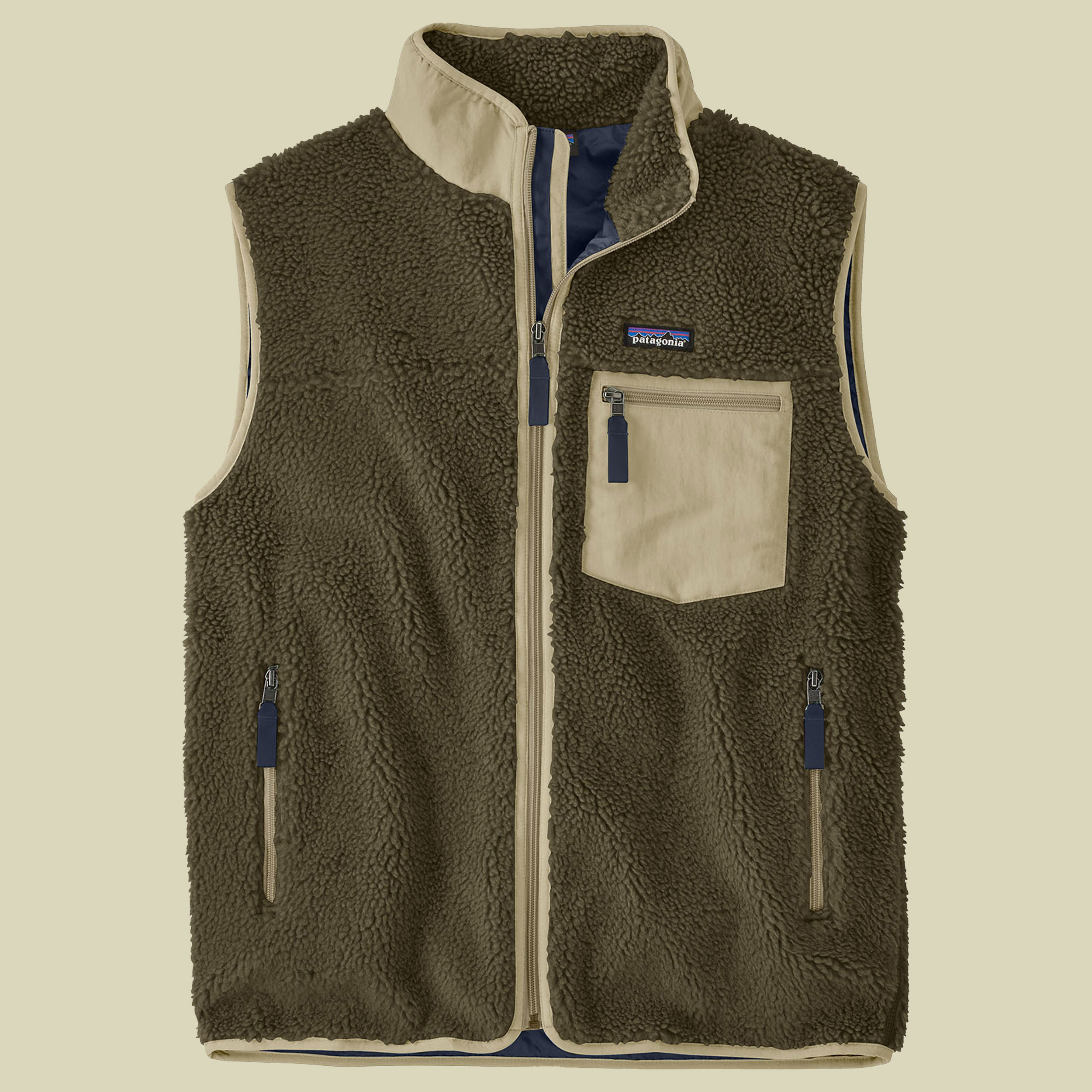Classic Retro-X Vest Men M braun - basin green