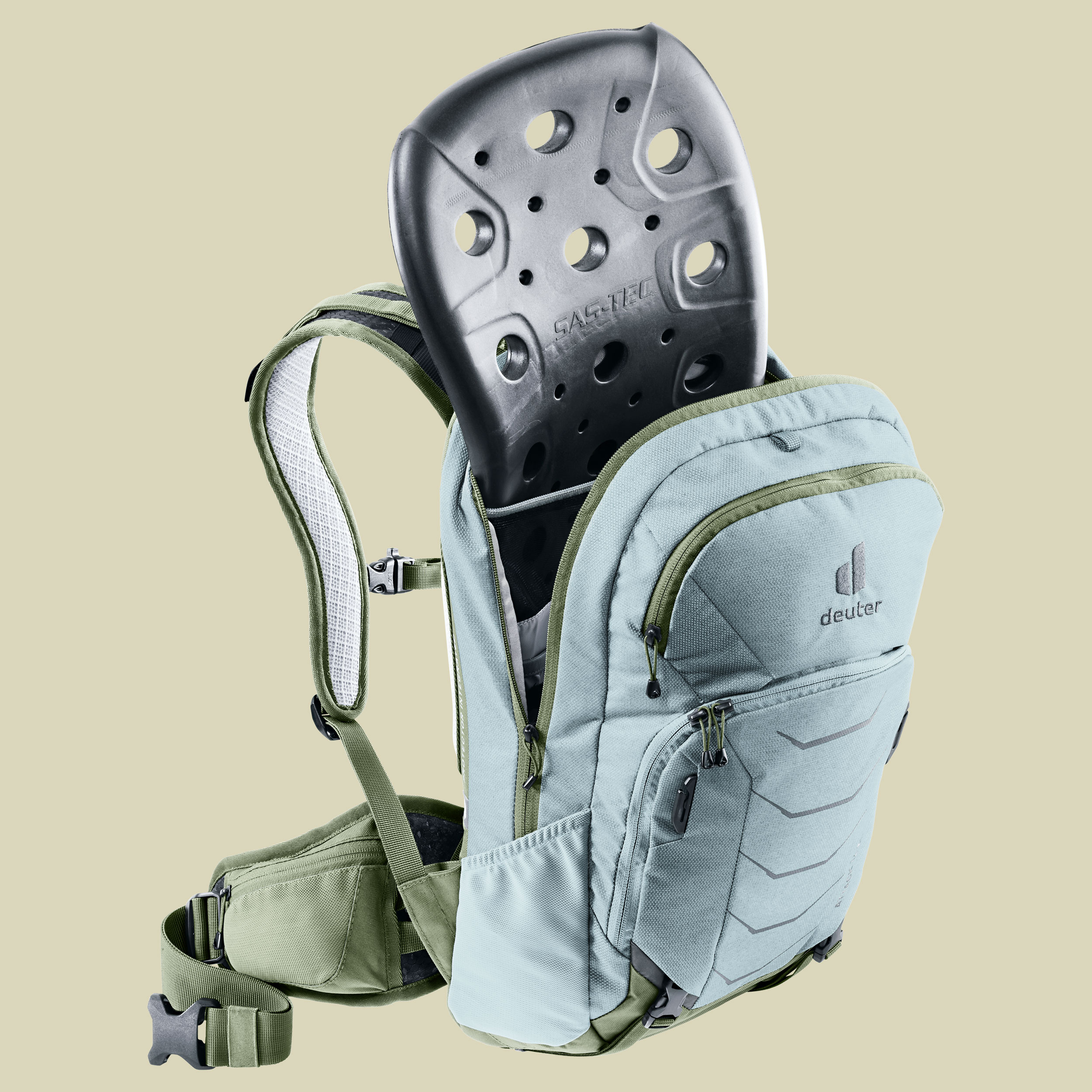 Attack 14 SL Volumen 14 Farbe sage-khaki